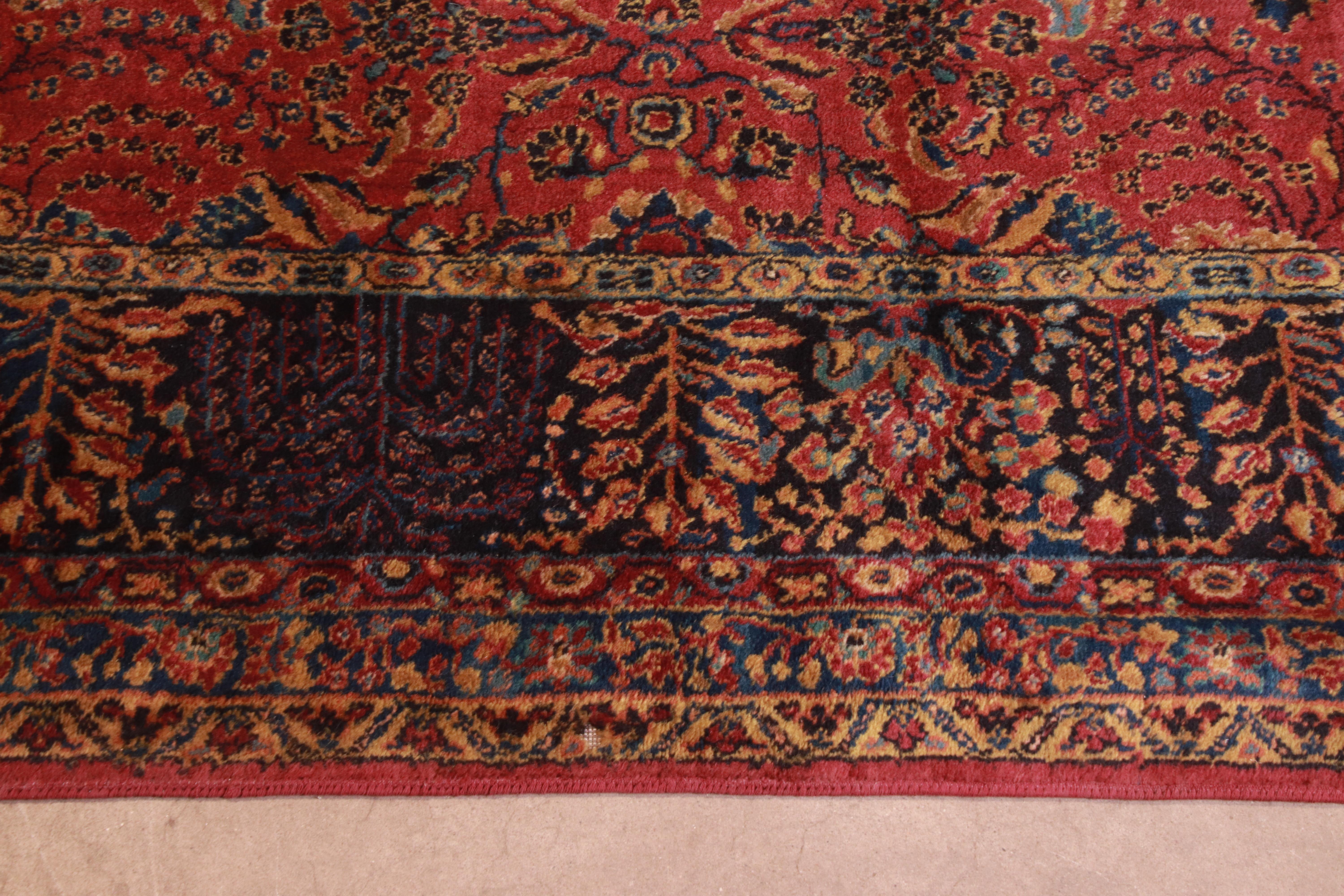 Karastan Sarouk Palace Size Rug, Circa 1950s 3