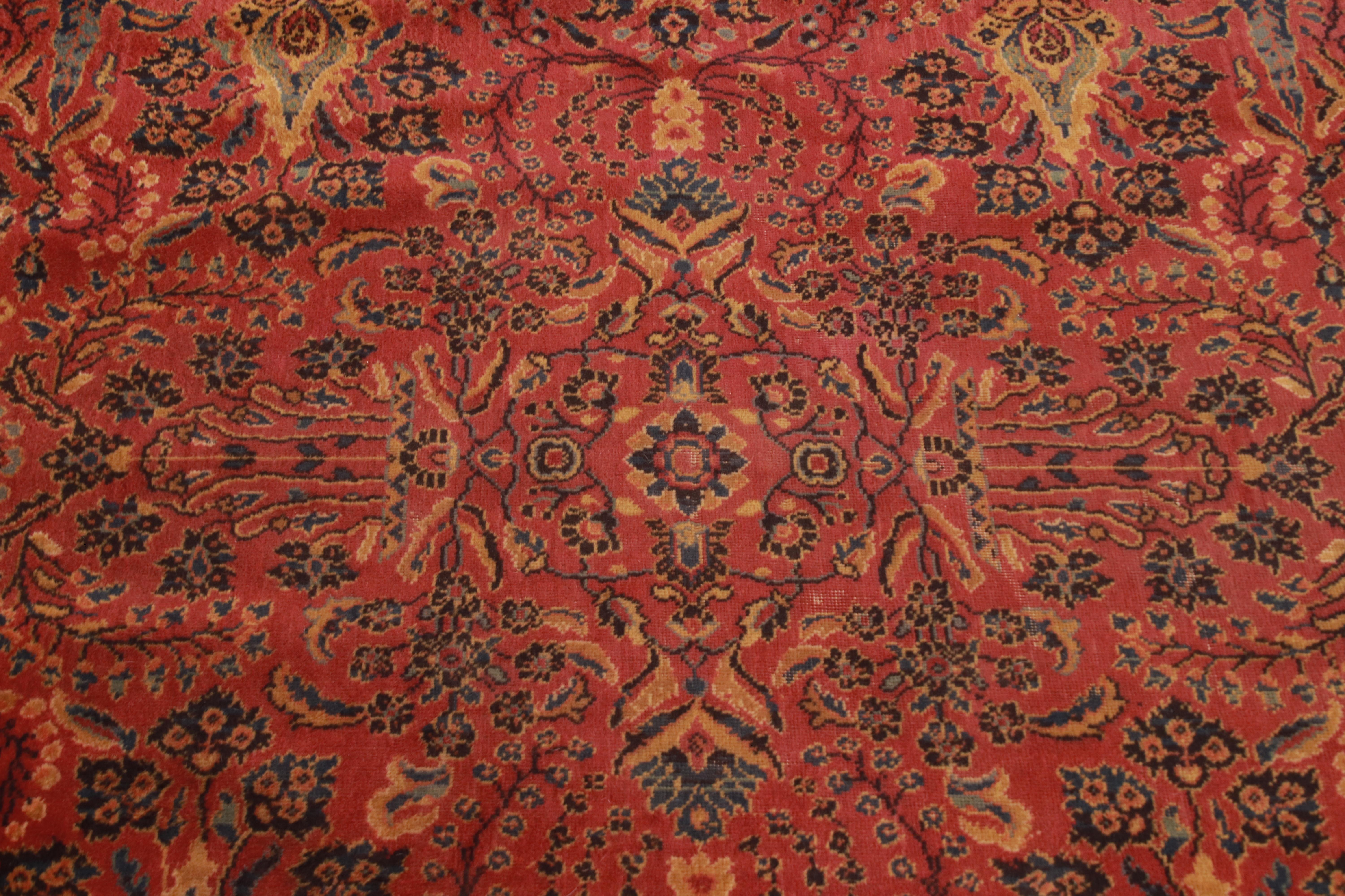 Karastan Sarouk Palace Size Rug, Circa 1950s 1