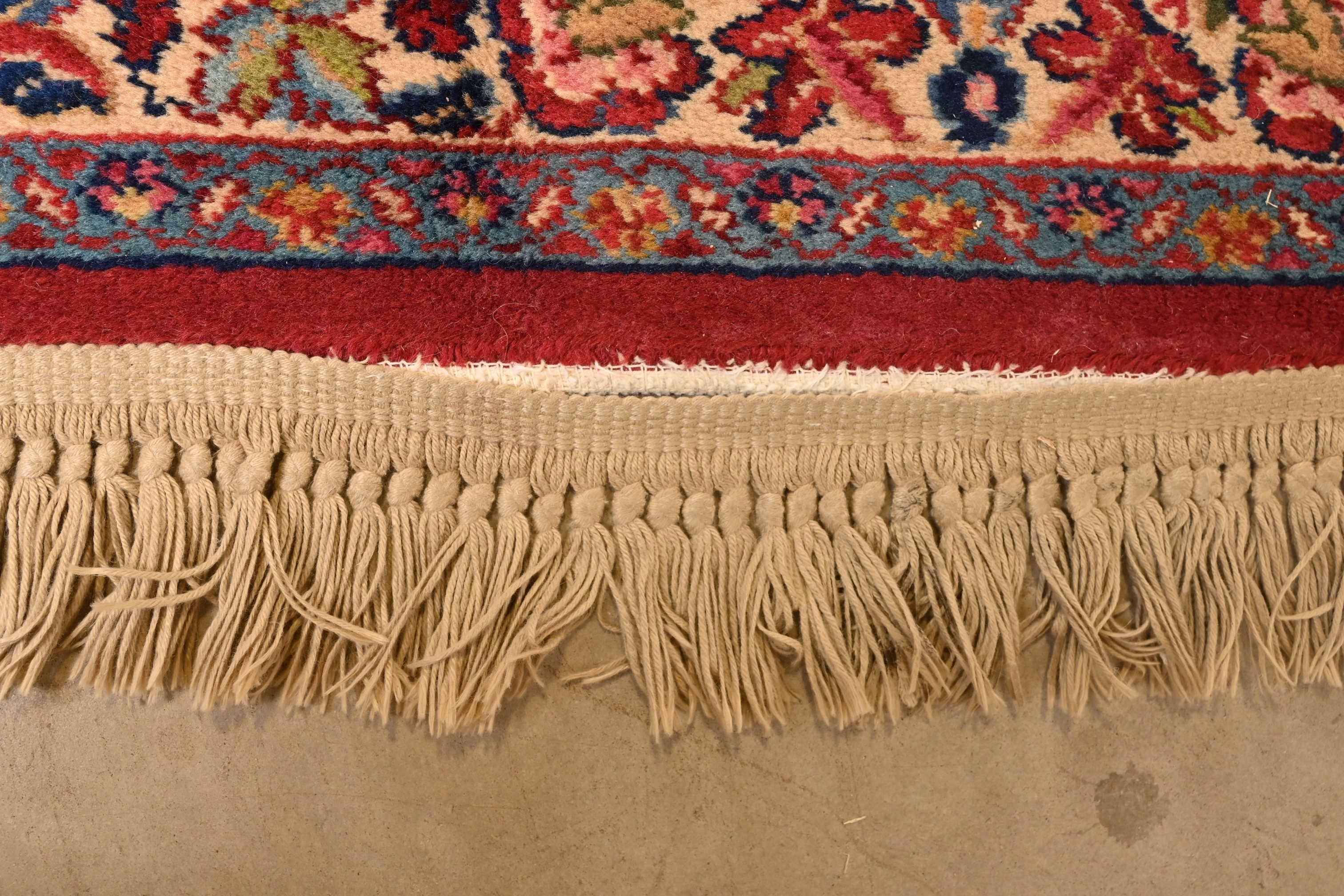 Karastan Sarouk Room Size Wool Rug, Circa 1950s For Sale 6