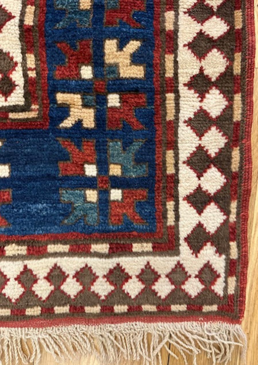 Caucasian Karatchoph Kazak rug For Sale