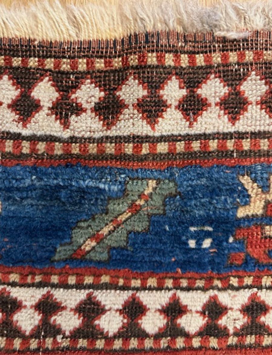 Mid-19th Century Karatchoph Kazak rug For Sale