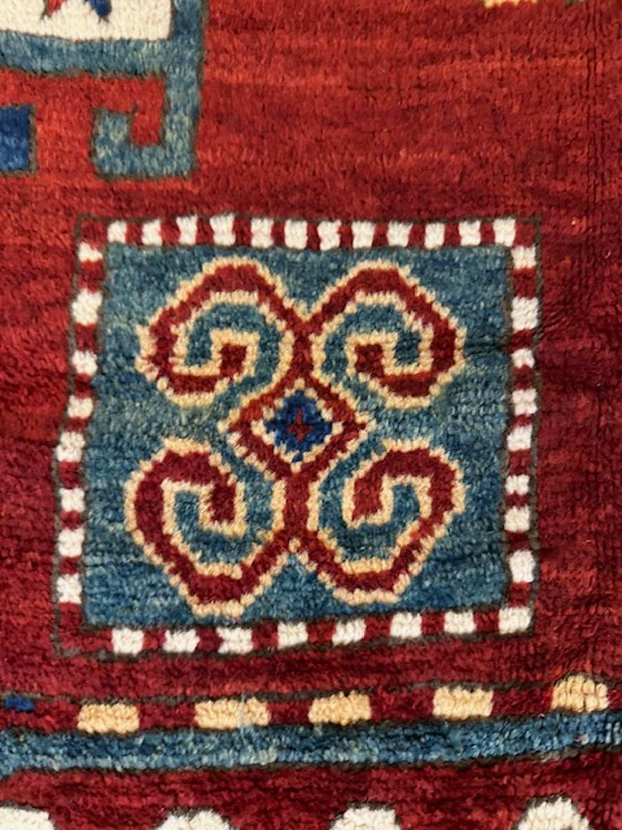 20th Century Karatchoph Kazak rug For Sale