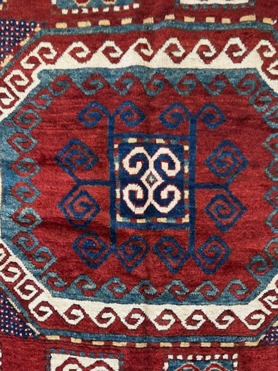 Wool Karatchoph Kazak rug For Sale