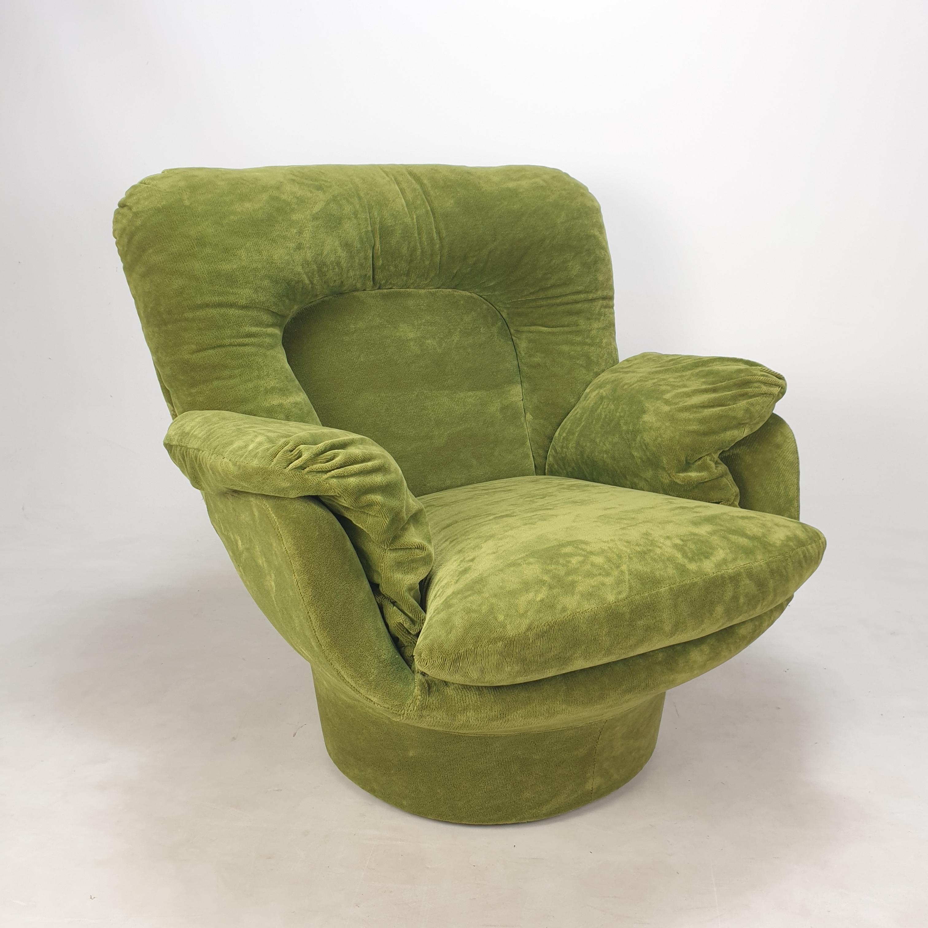 Mid-Century Modern Karate Armchair by Michel Cadestin for Airborne, France, 1970s For Sale