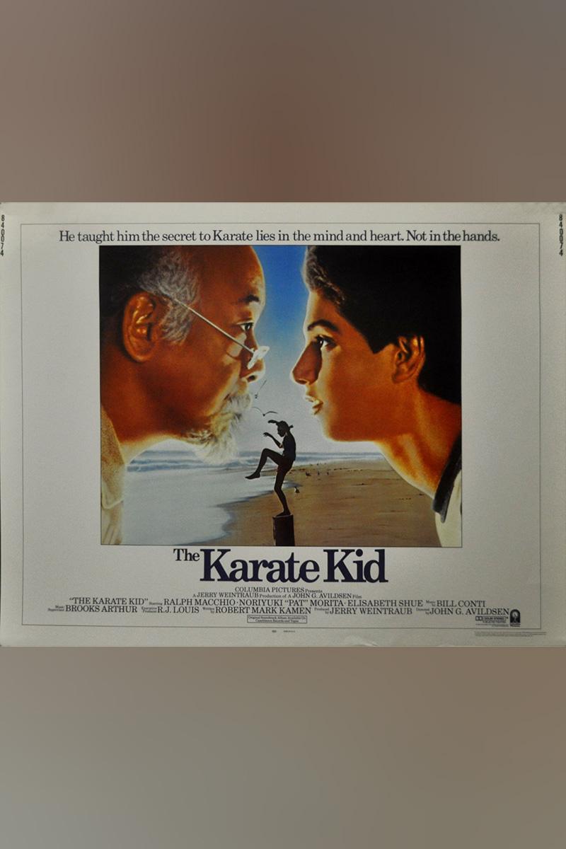 karate kid 1984 poster