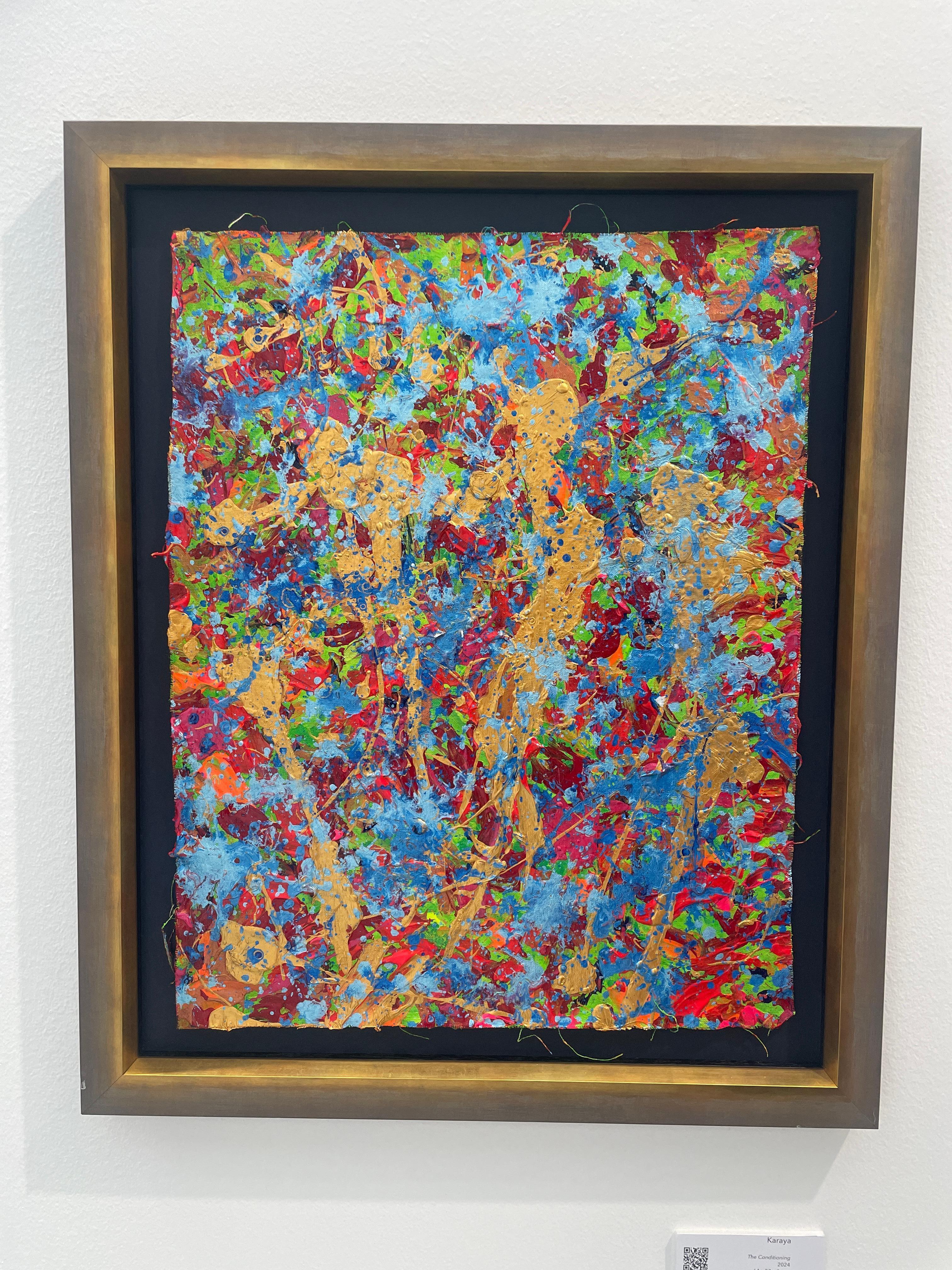 El acondicionamiento - Abstract Painting Marrón de Karaya