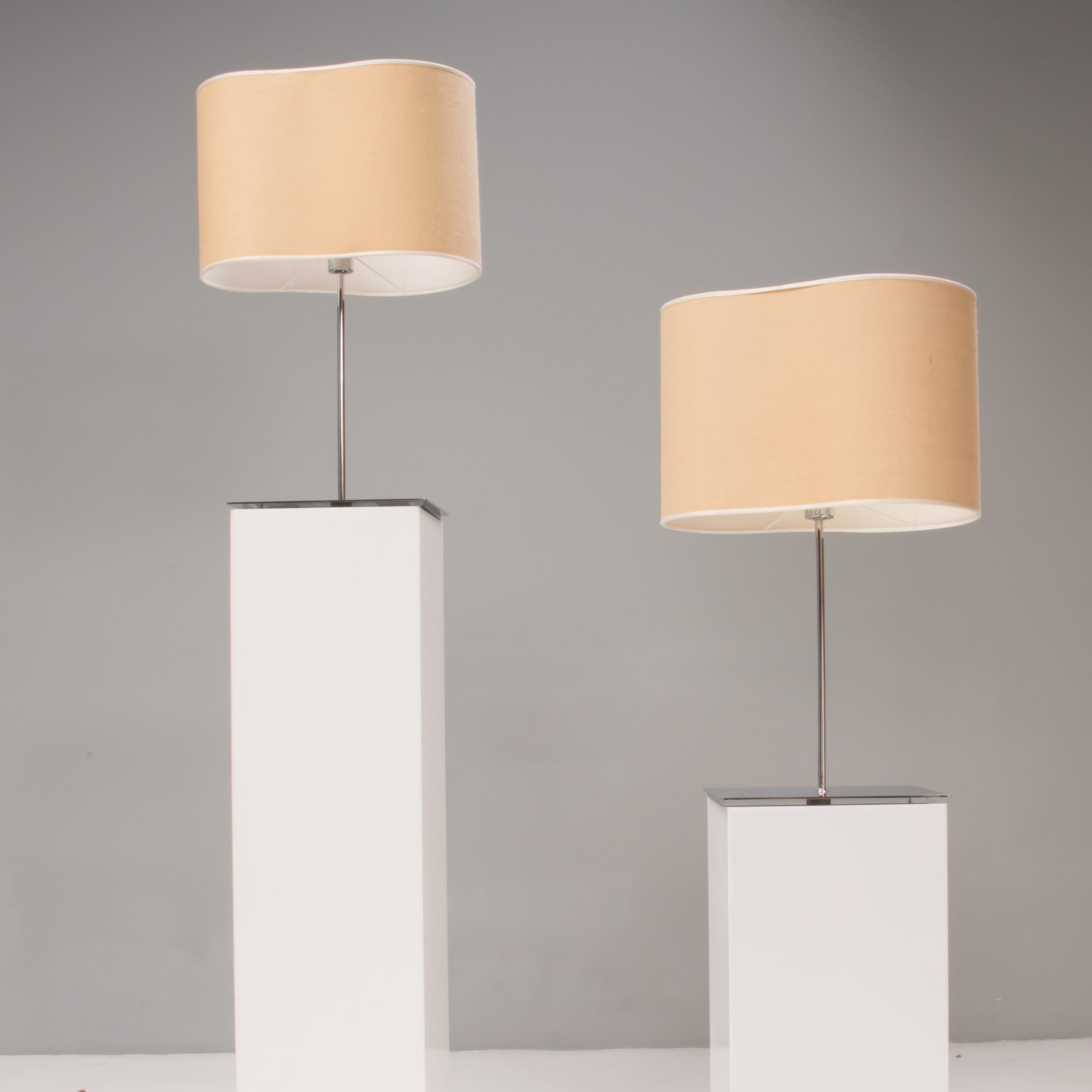 italien Lampes de bureau Karboxx par Enrico Franzolini Peggy Natural Jute, lot de 2 en vente