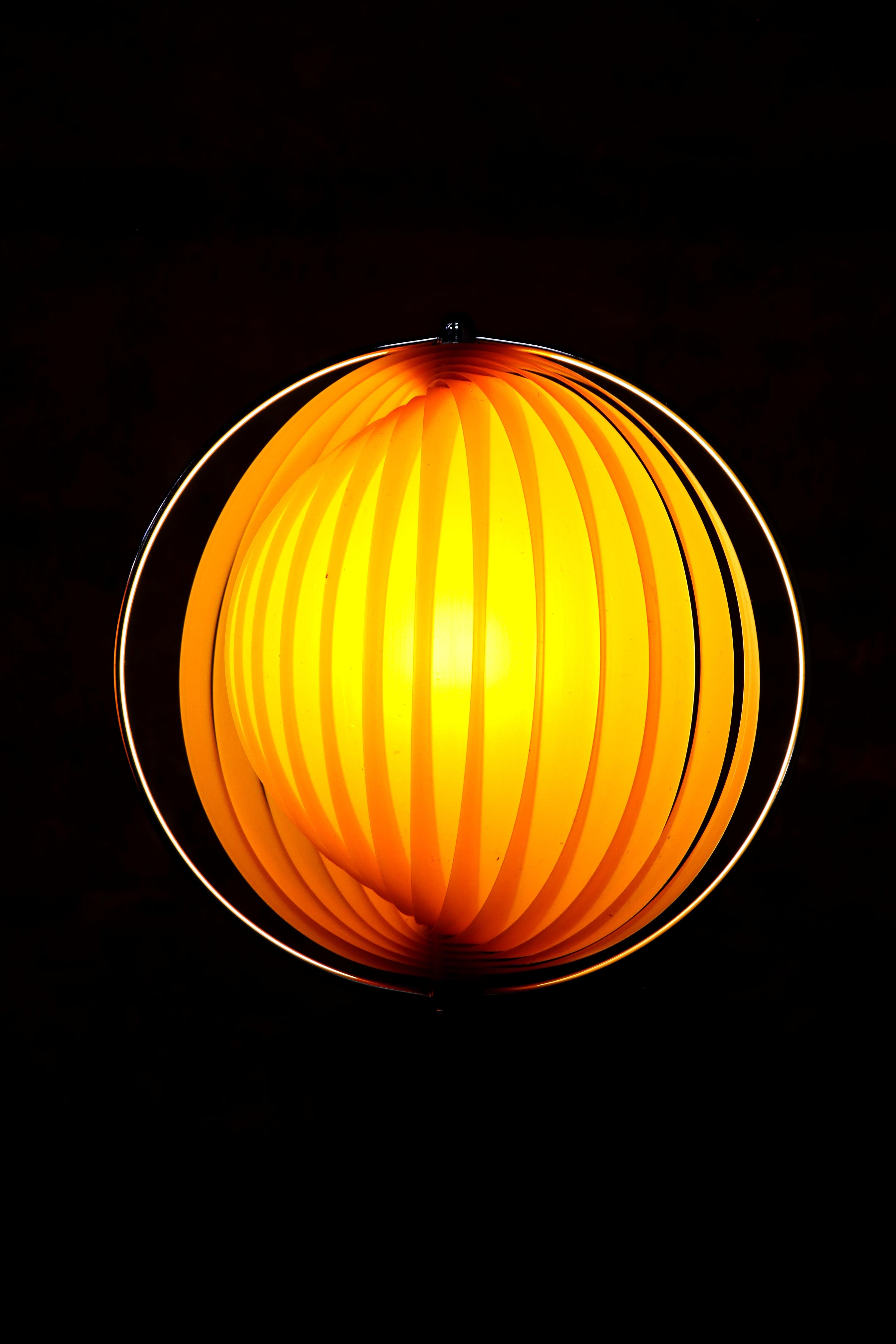 Kare Design – Moon Lamp – Orange – Eclipse – Floor lamp – 1980s For Sale 7