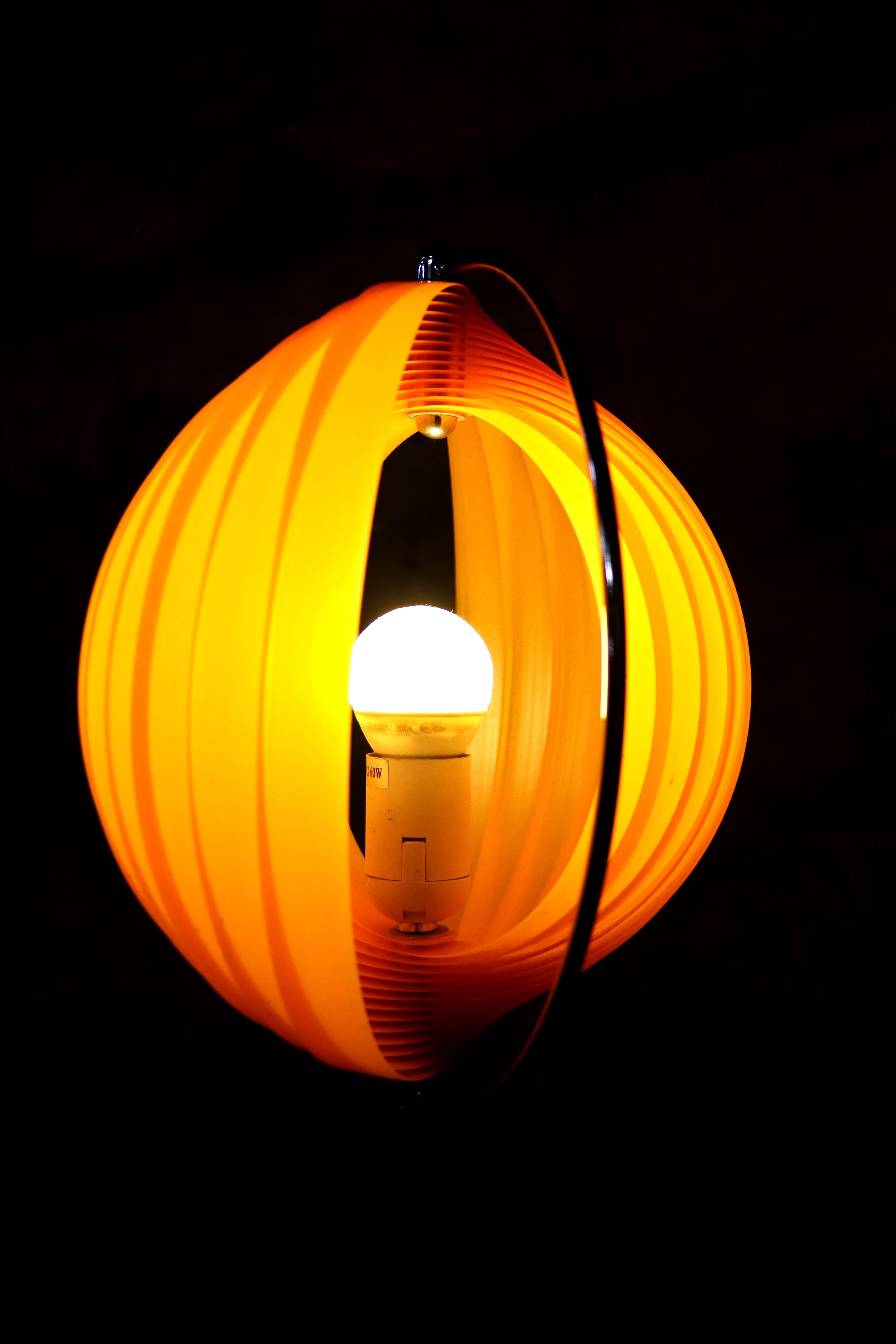Kare Design – Moon Lamp – Orange – Eclipse – Floor lamp – 1980s For Sale 9