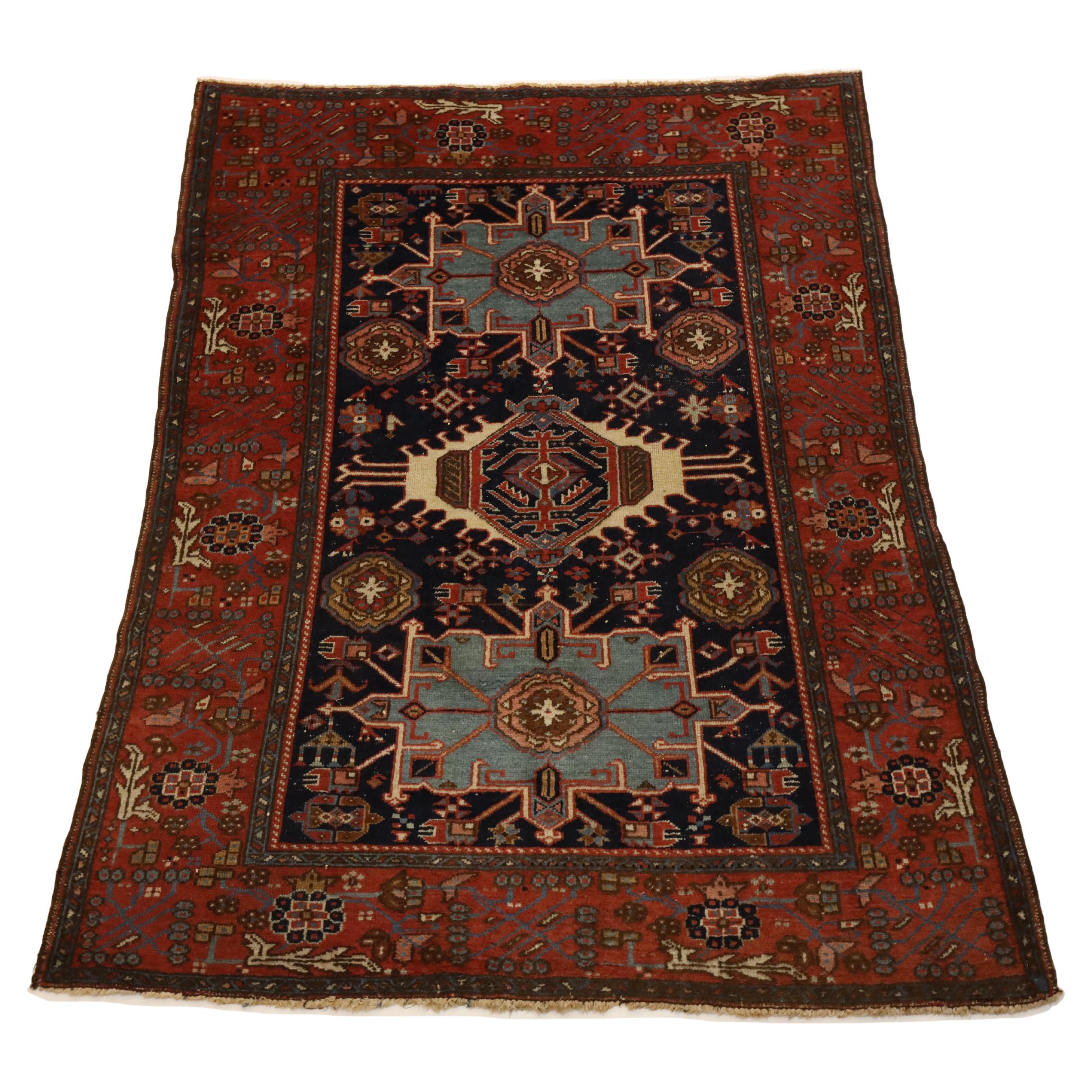 Kareje Antique Rug - 4'7" x 6'2"