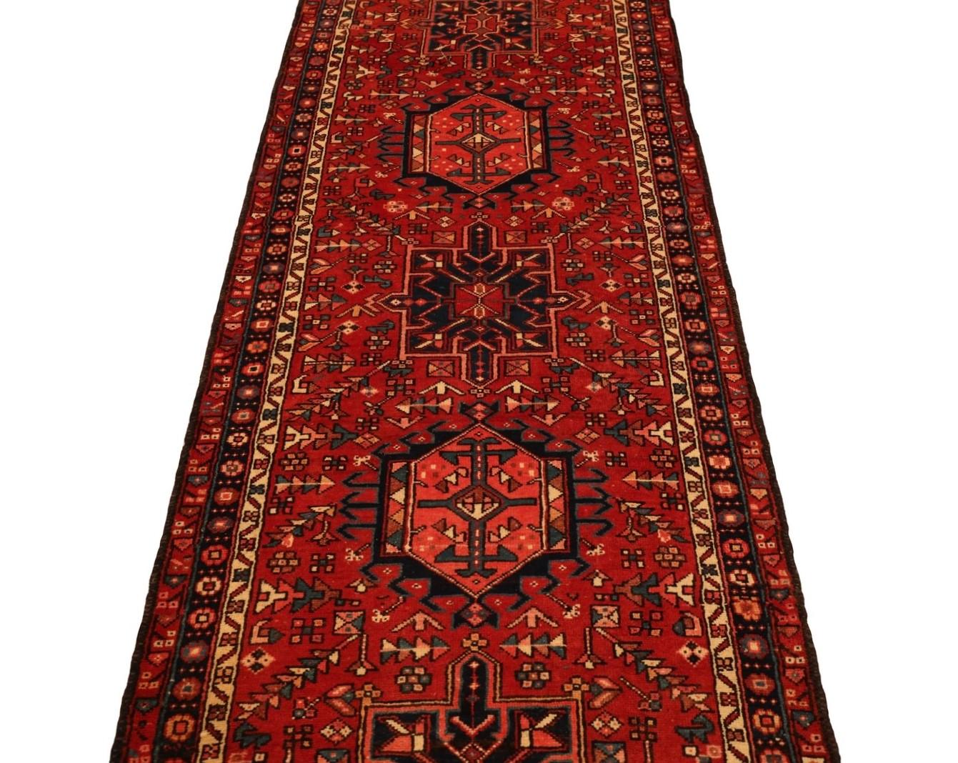 Karejeh Vintage-Läufer - 3'3