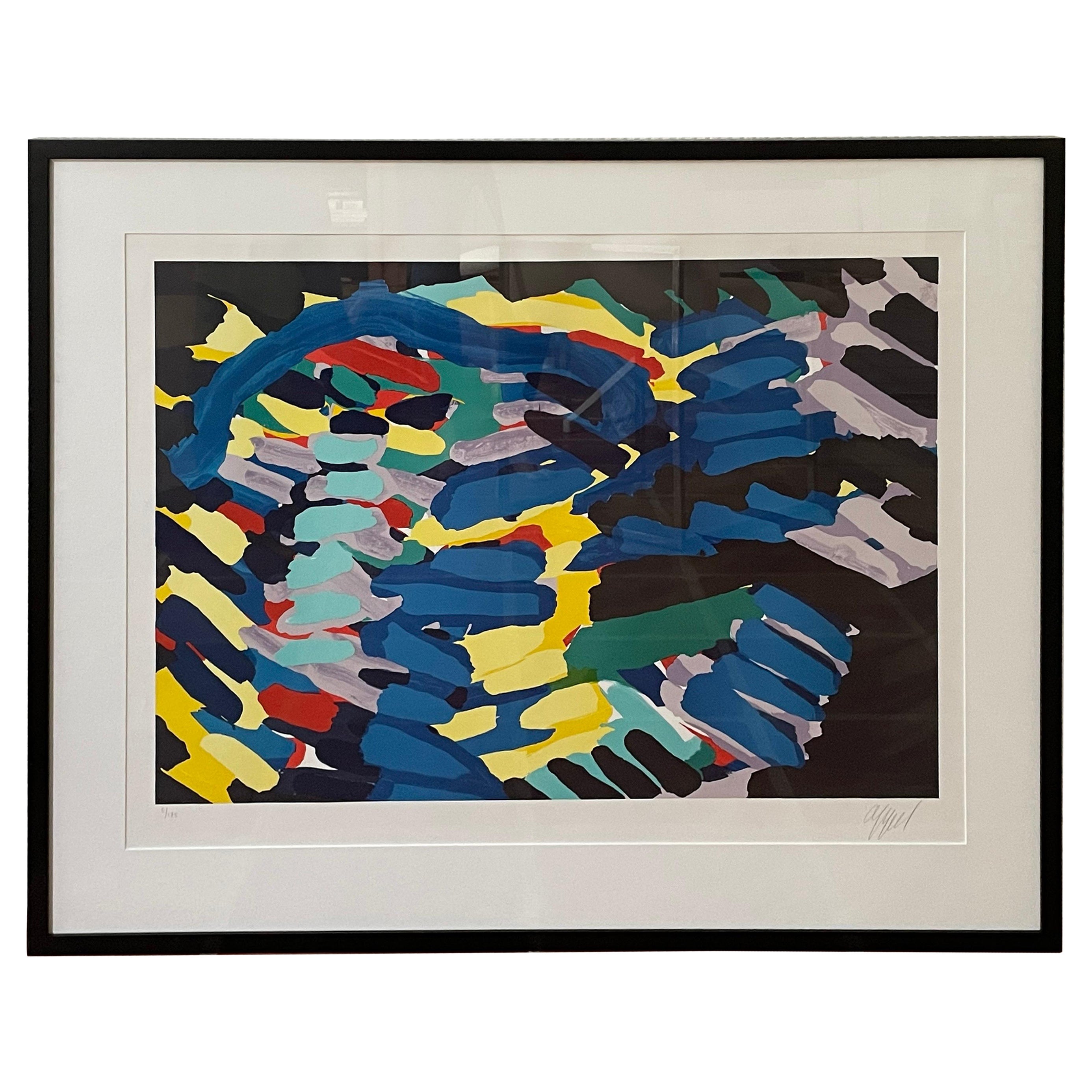 Karel Appel Abstrakte Lithographie