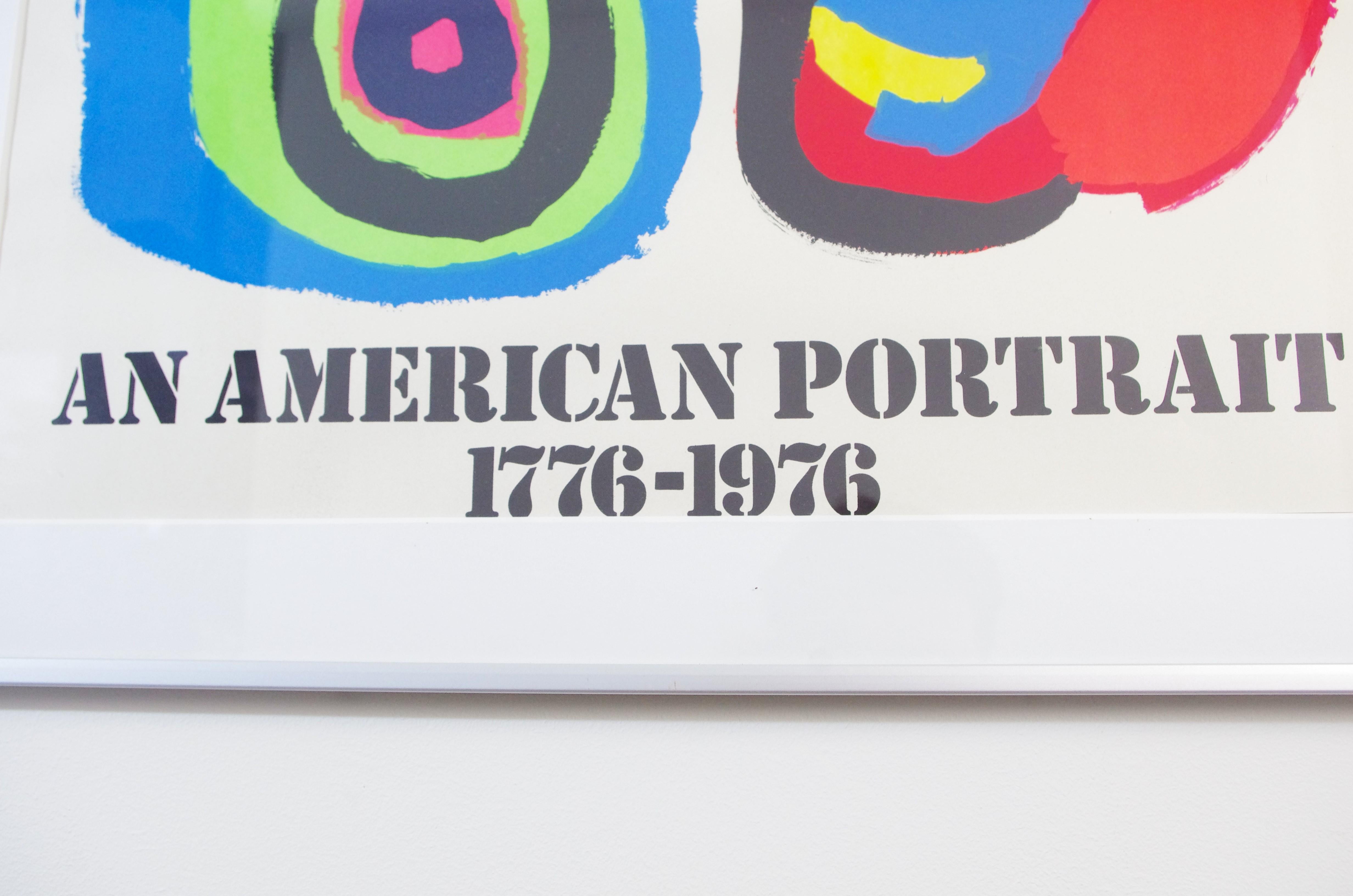 Late 20th Century Karel Appel - An American Portrait 1776 - 1976 For Sale