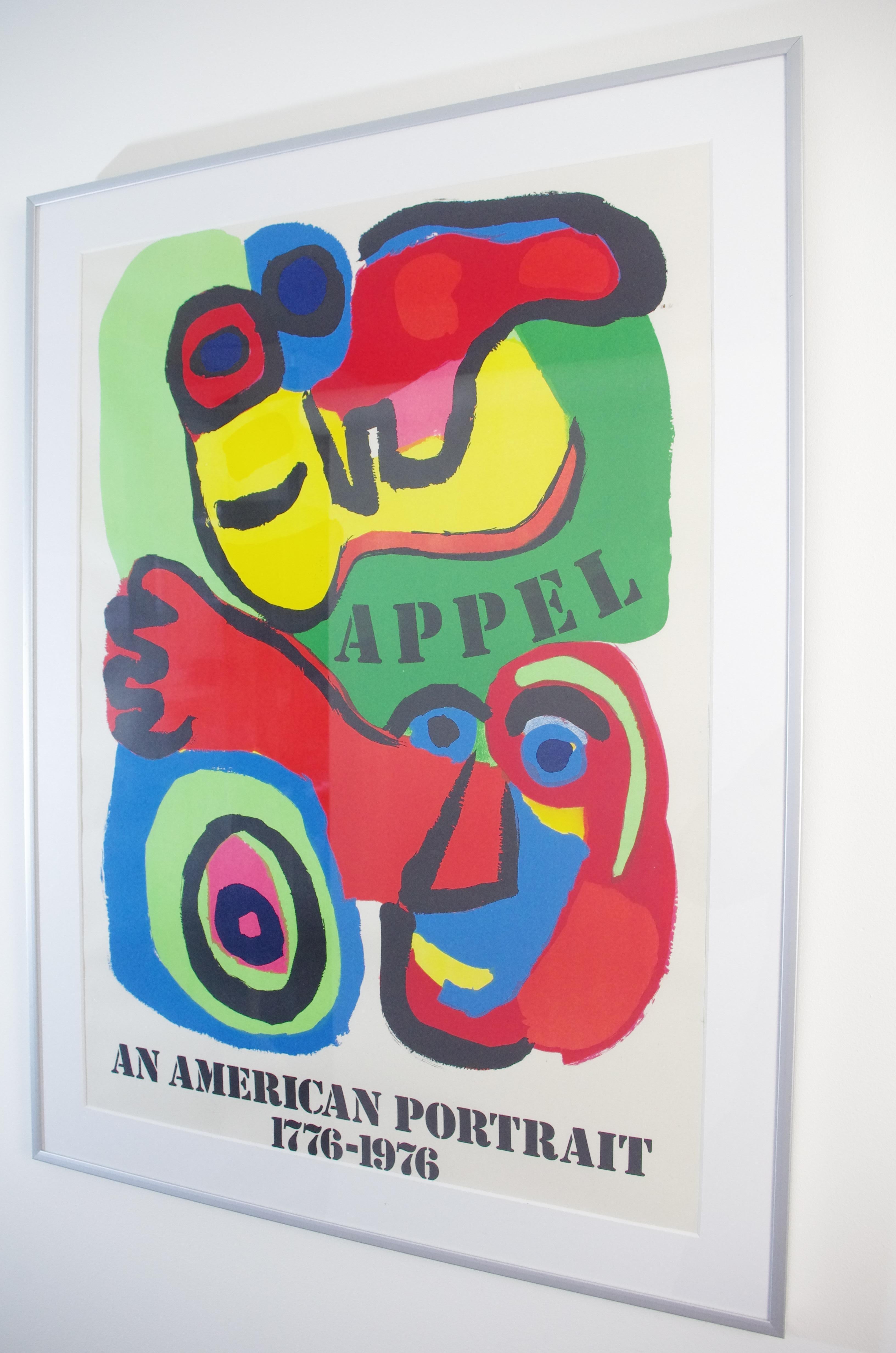 Karel Appel - An American Portrait 1776 - 1976 For Sale 1