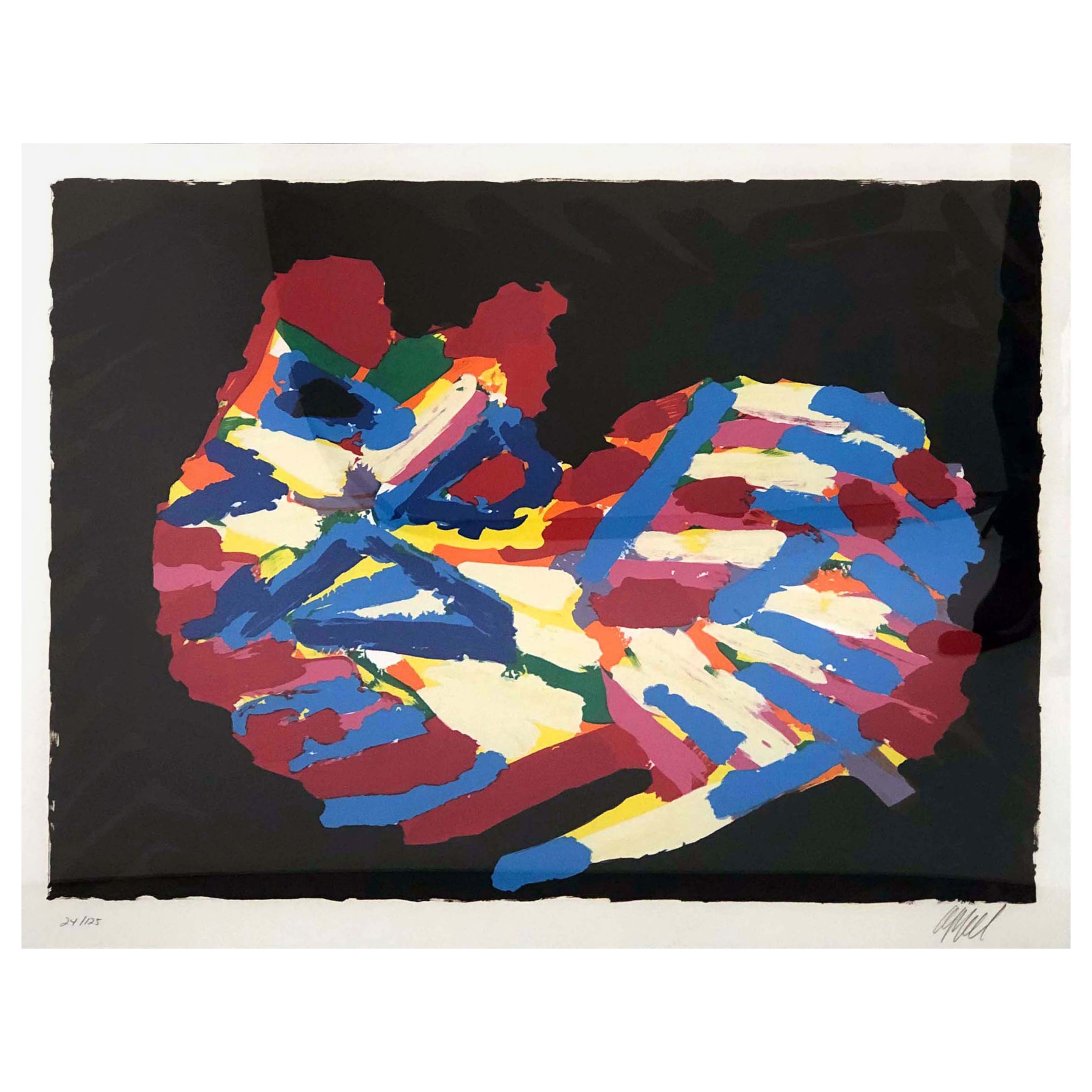 Karel Appel, Hauskatze, 1978 im Angebot