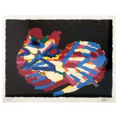 Karel Appel, Gato doméstico, 1978