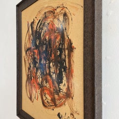 Karel Appel Karel Appel Abstract Oil on Board