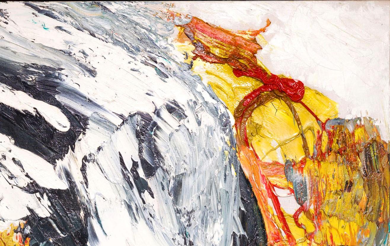 Comme les Plantes, Karel Appel, 1959 (Abstraktes expressionistisches modernes Gemälde) im Angebot 4