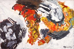 Comme les Planètes, Karel Appel, 1959 (Abstract Expressionist Modern Painting)