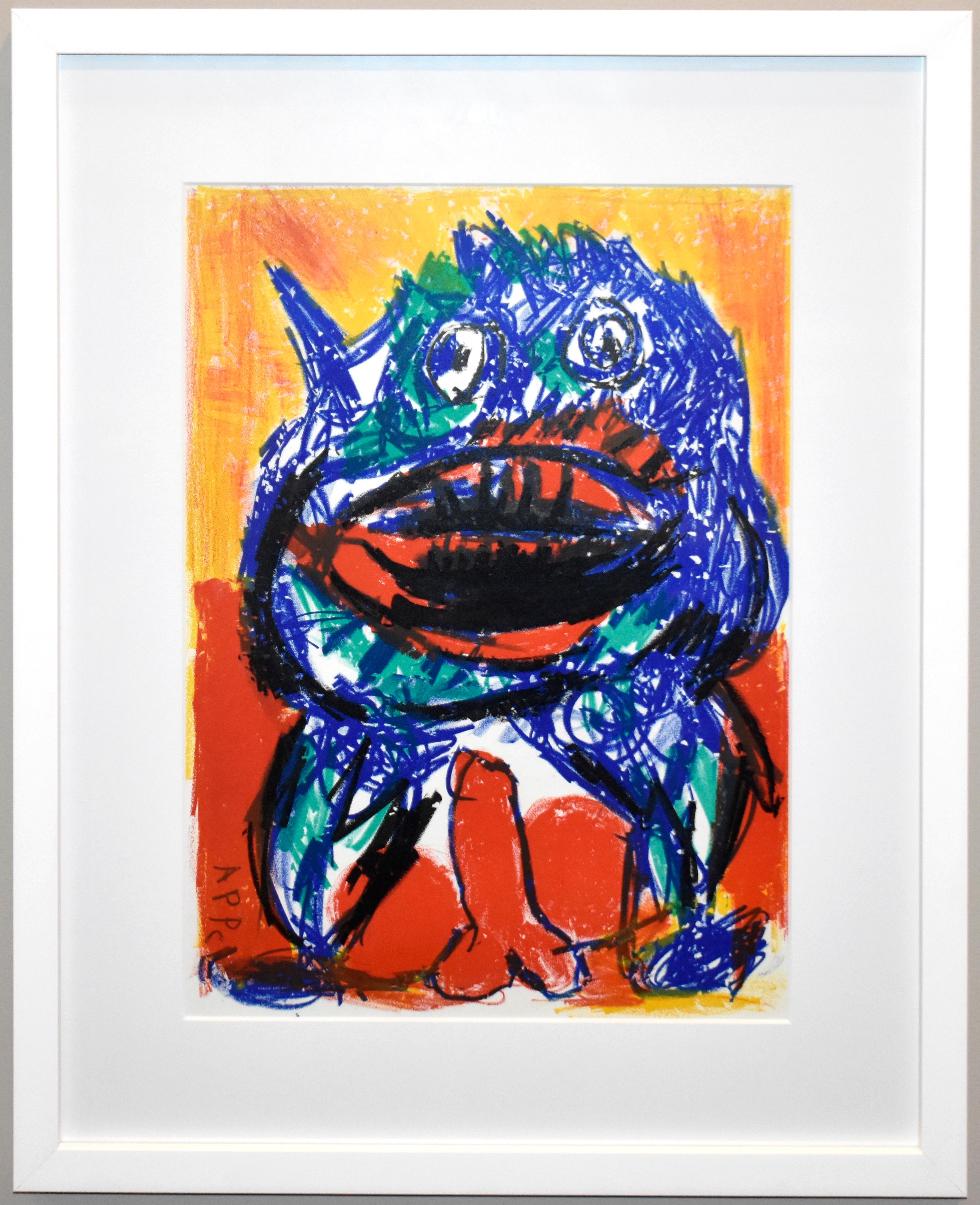 Karel Appel Nude Print - 1 Cent Life