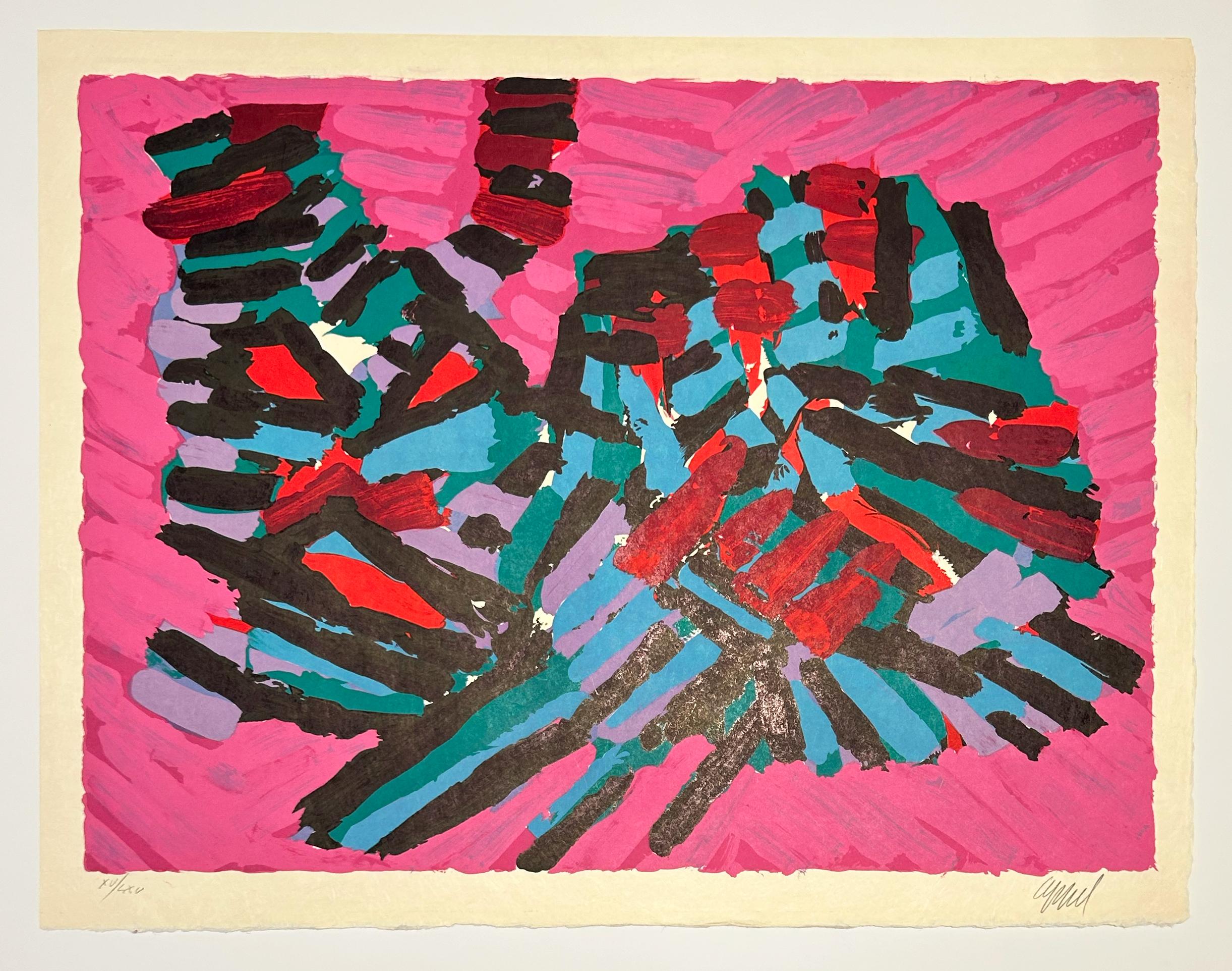 Sobre un gato - Print de Karel Appel
