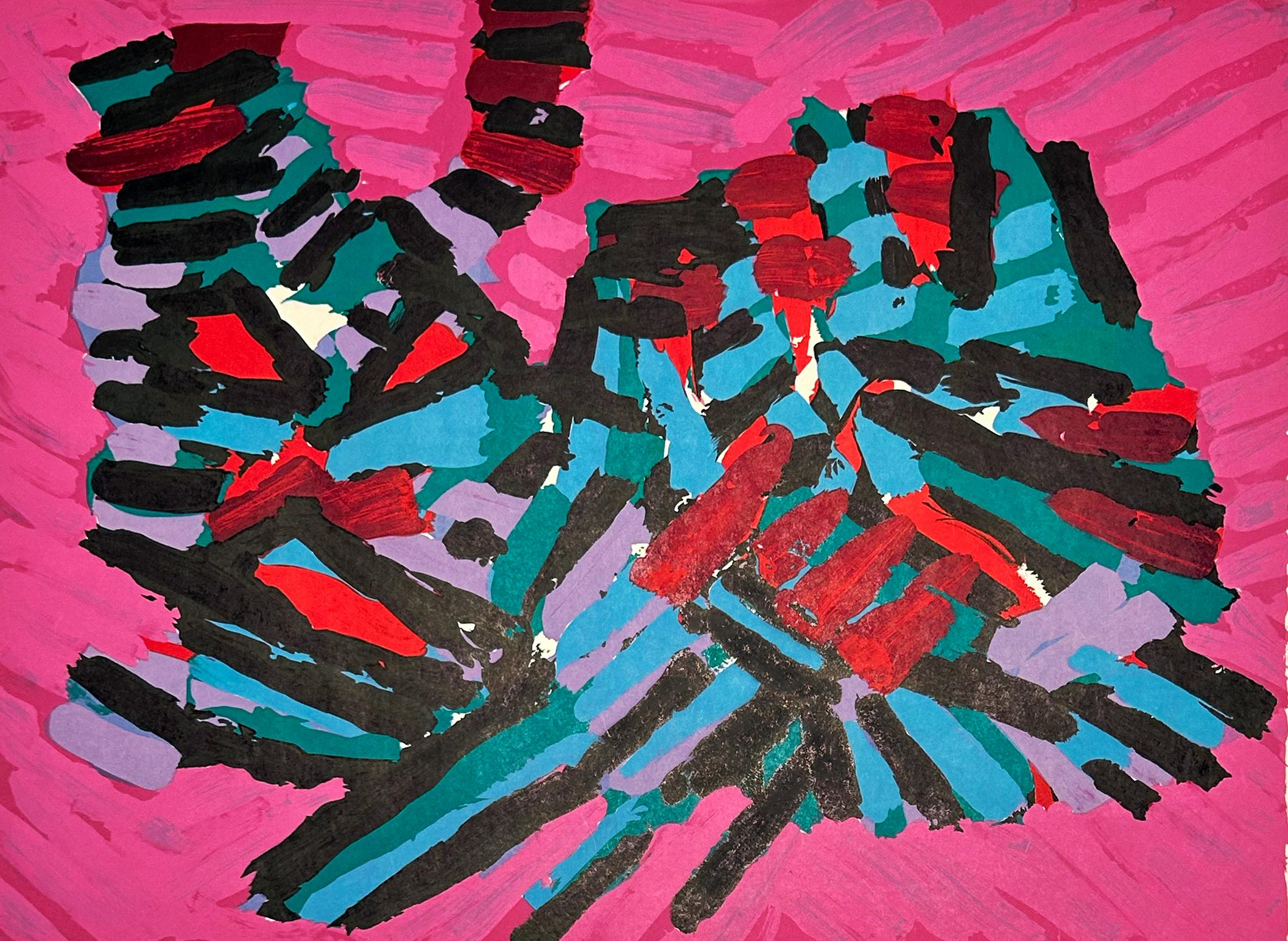Animal Print de Karel Appel - Sobre un gato