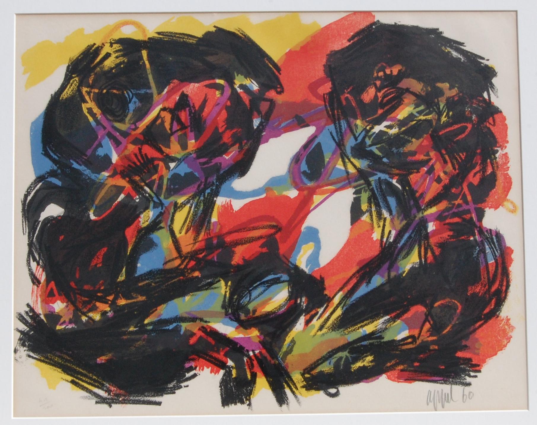 karel appel lithograph