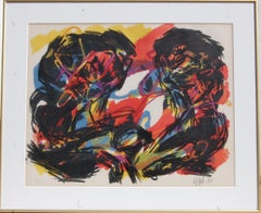 Karel Appel 1960 Color Lithograph 