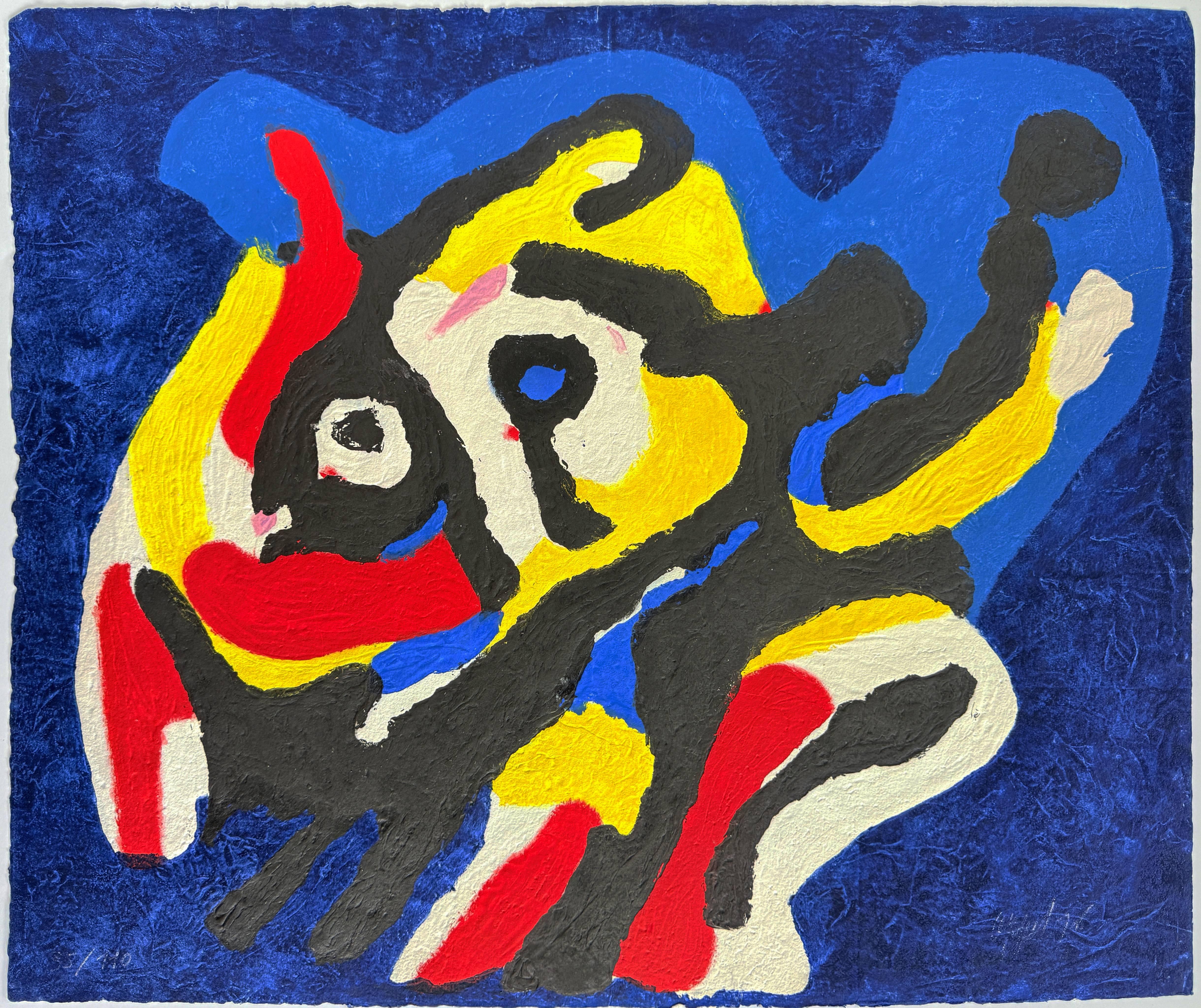 Animal Fantastique - Print by Karel Appel
