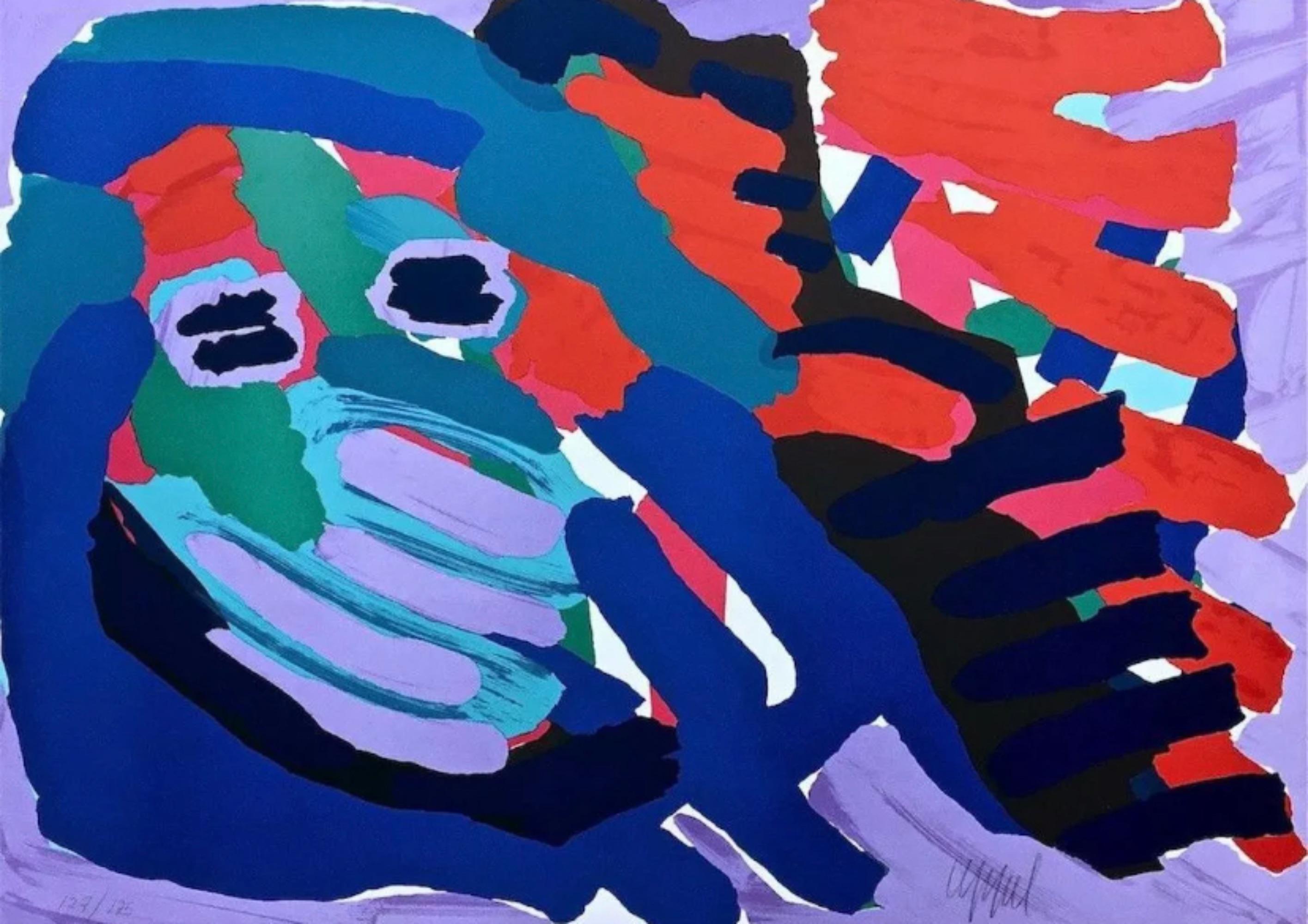 Otra vez la cabeza azul, Karel Appel