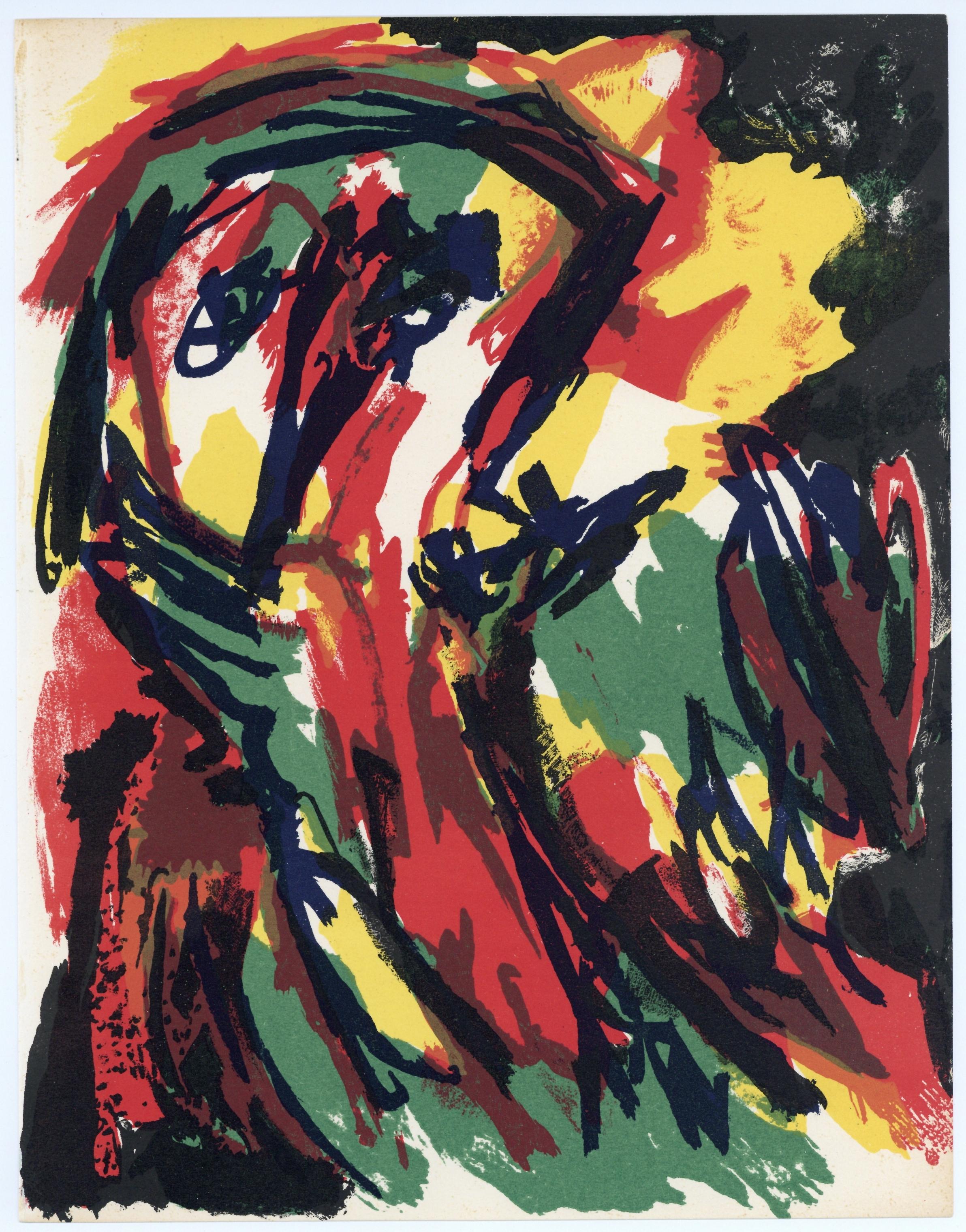 Lithograph on vélin paper. Inscription: Unsigned and unnumbered, as issued. Good condition. Notes: From the volume, XXe Siècle, n°17, 1961. Published and printed under the direction of Gualtieri di San Lazzaro, éditeur, Paris, by Société