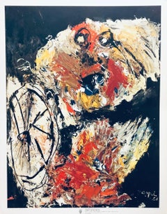 Child With Hoop-Poster, New York Graphic Society. Printed in Holland