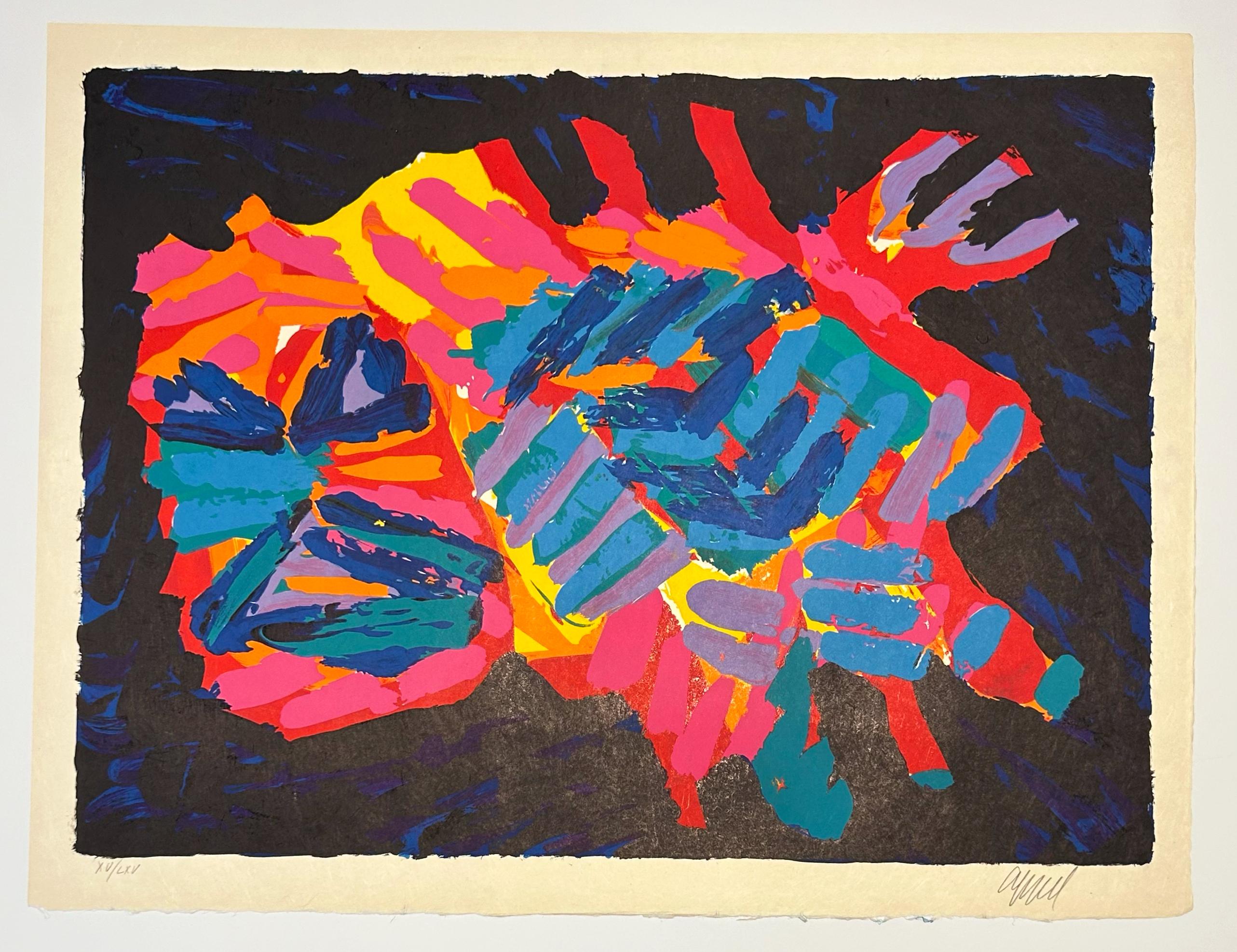 Devil Cat - Print by Karel Appel