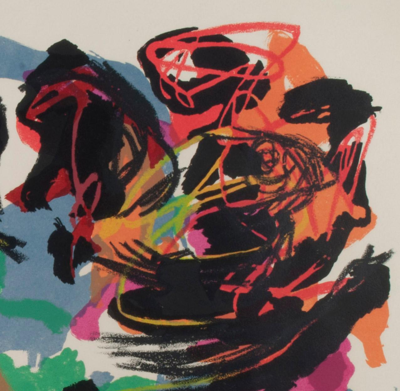 Drole de Drame - Abstract Print by Karel Appel