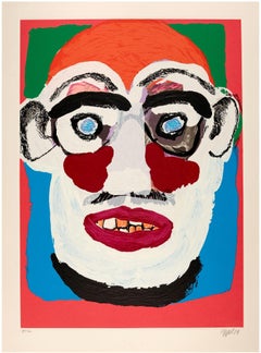 "Face" 1979 de Bedized Pudding Signé à la main et numéroté