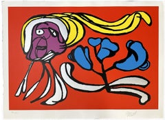Floating Red, 1979 Grande serigrafia firmata in edizione limitata
