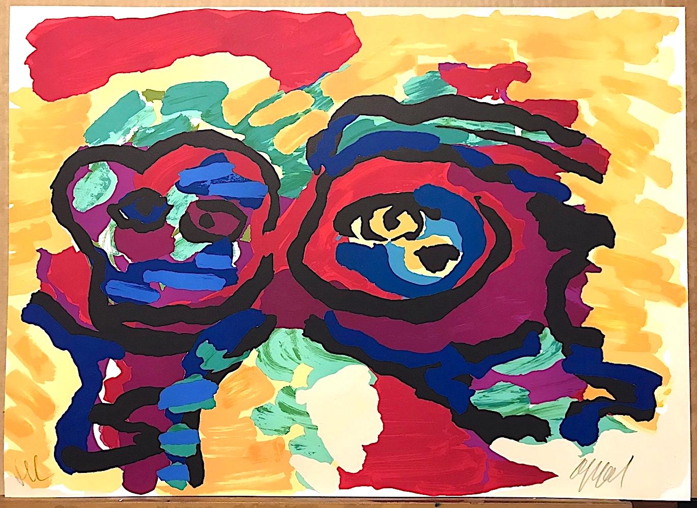 happy couple art