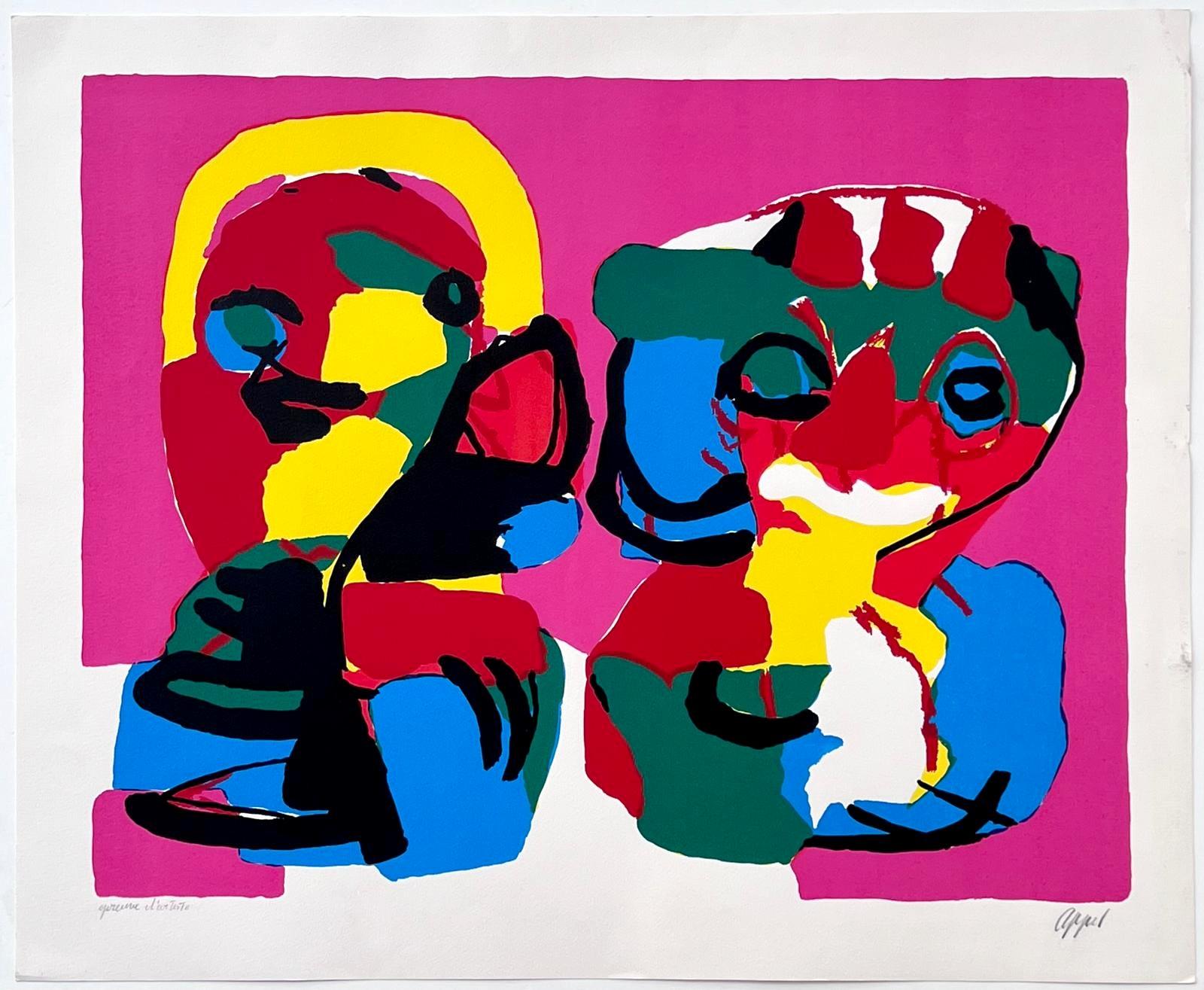 In the Spring - Print by Karel Appel