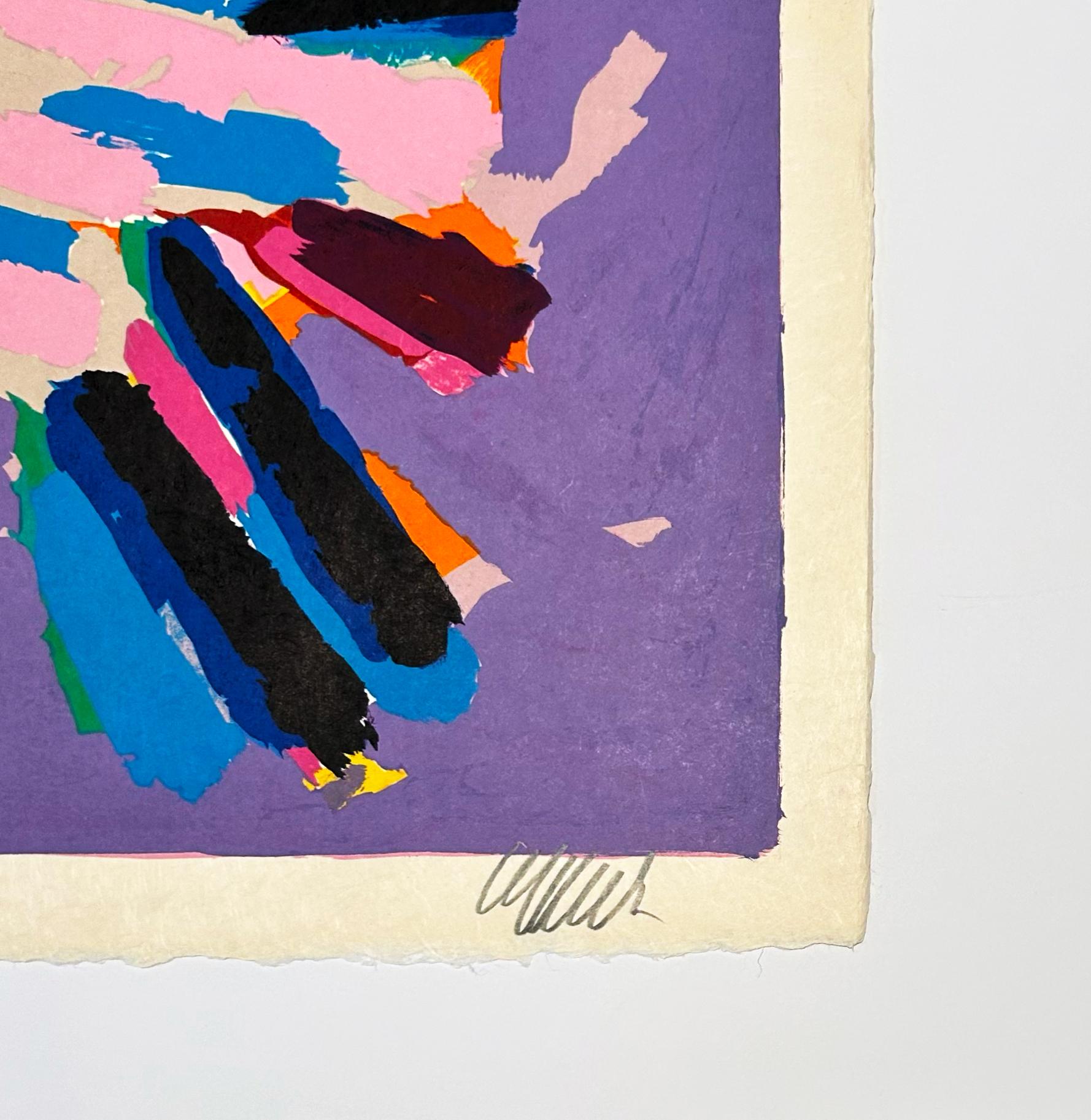 Gatto innocente - Print Astratto di Karel Appel