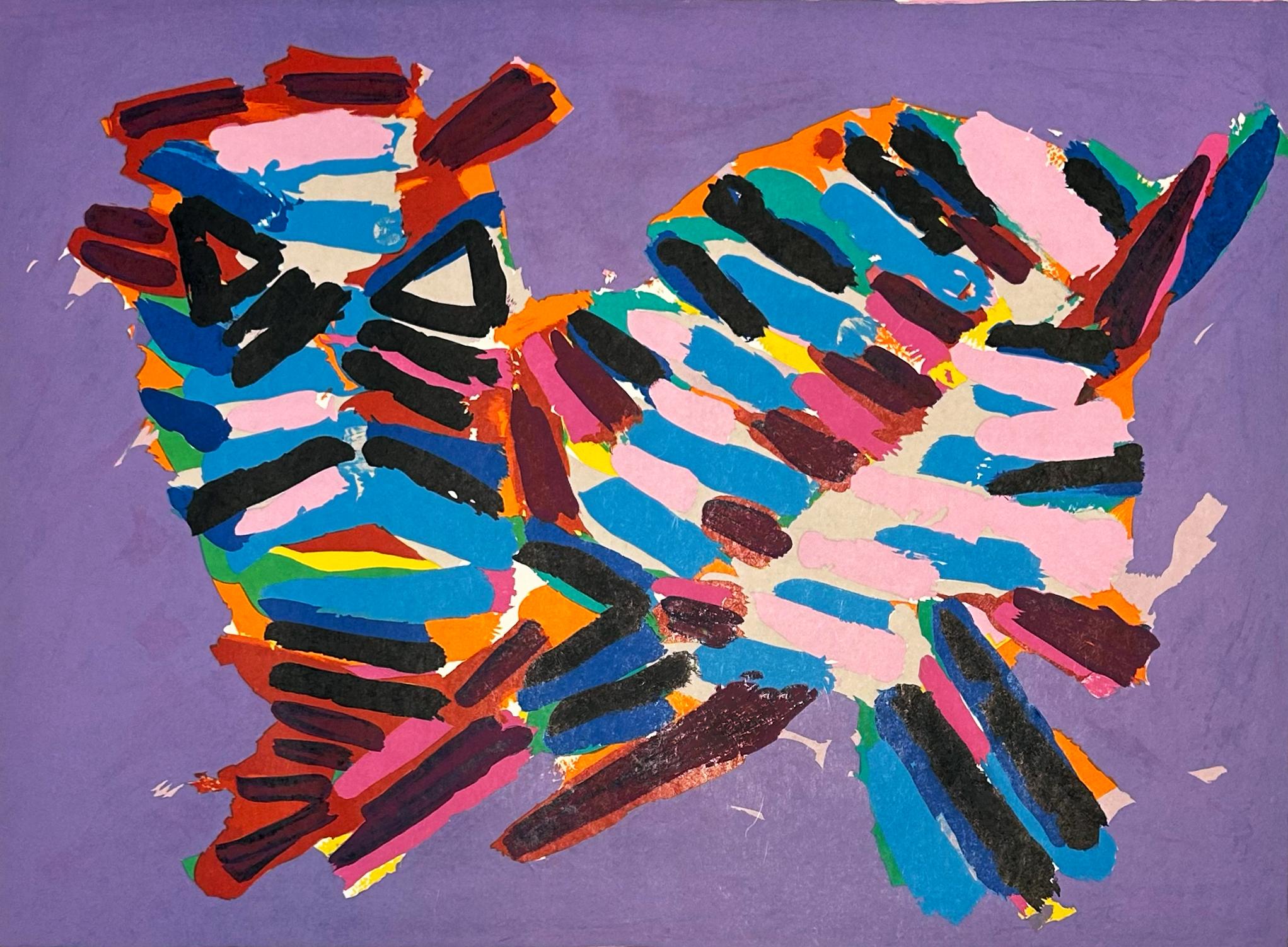 Animal Print di Karel Appel - Gatto innocente
