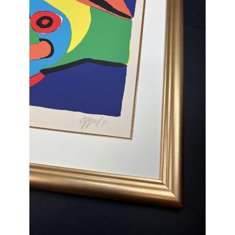 Karel Appel - Lithographie signée à la main, 1971 3