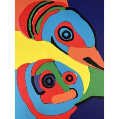 Karel Appel - Hand-Signed Lithography, 1971