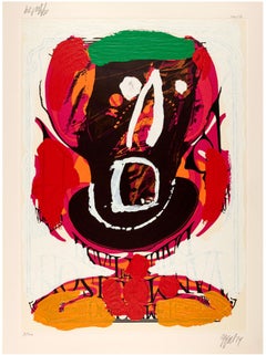 Karel Appel, Sound, from the Bedized Pudding Canadian Suite, 1979