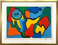 Le Coq - Sunshine People, Moderne Lithographie von Karel Appel