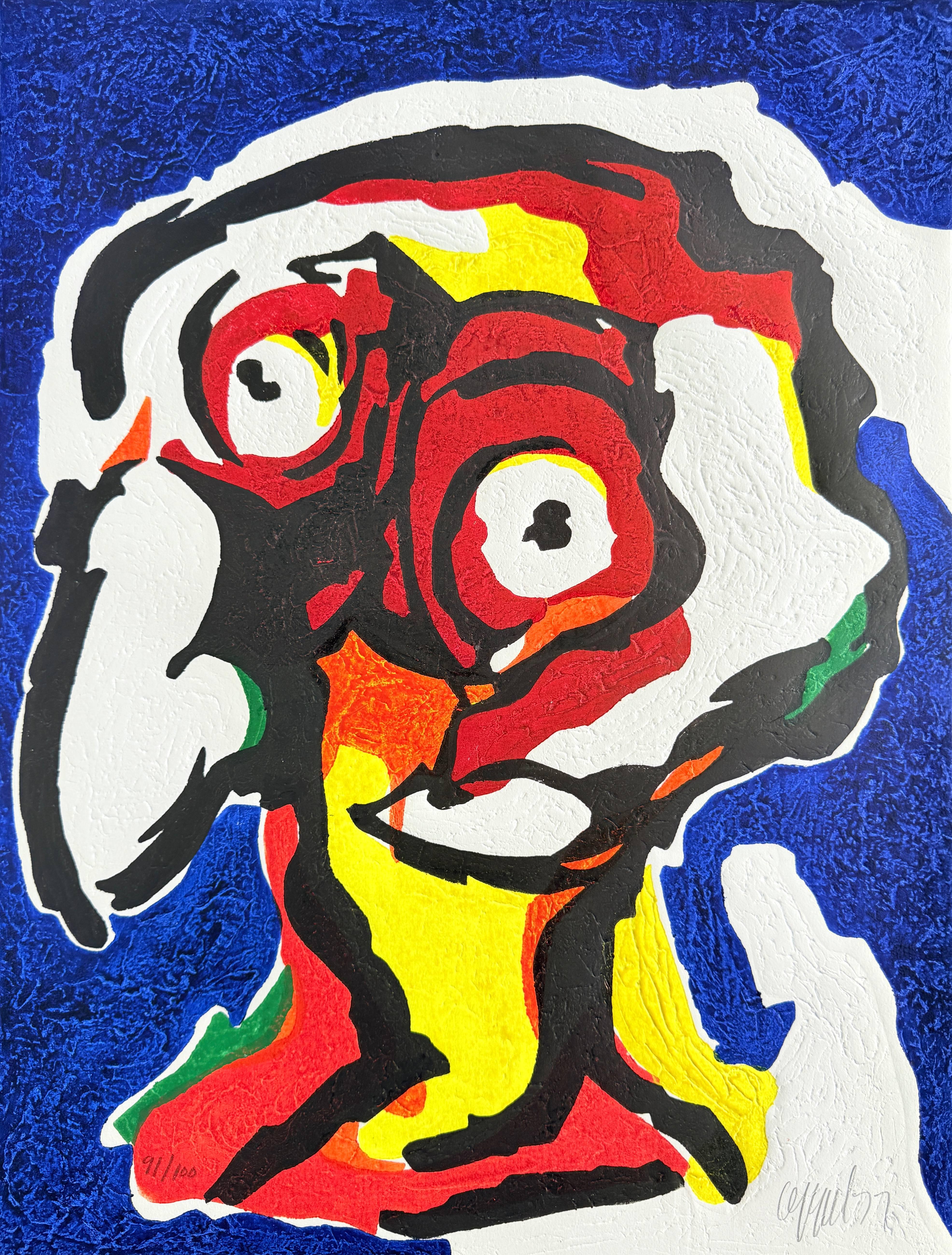 Karel Appel Print – Der Philosophe