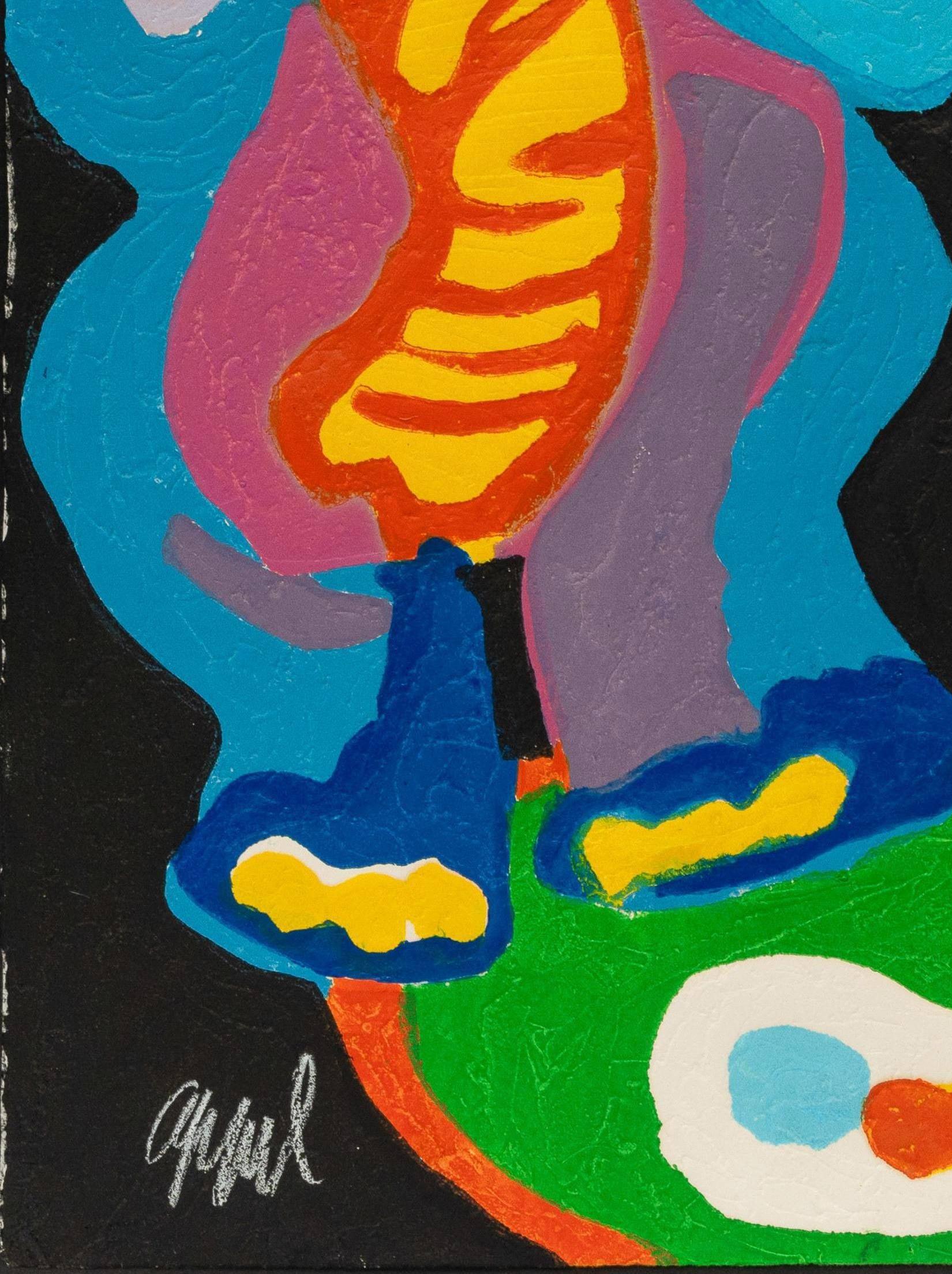 lls sont de la familie - Print by Karel Appel