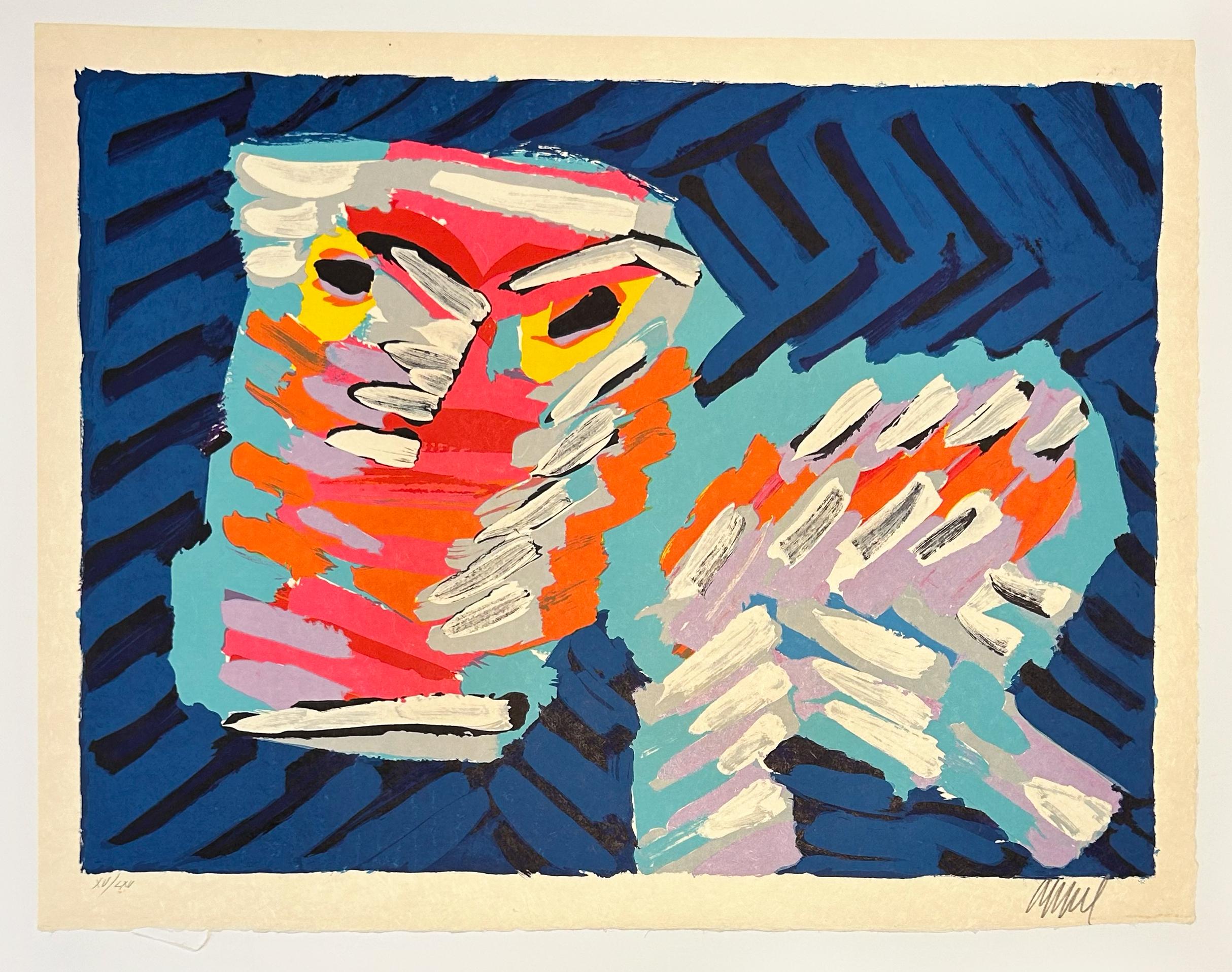 Chat triste - Print de Karel Appel