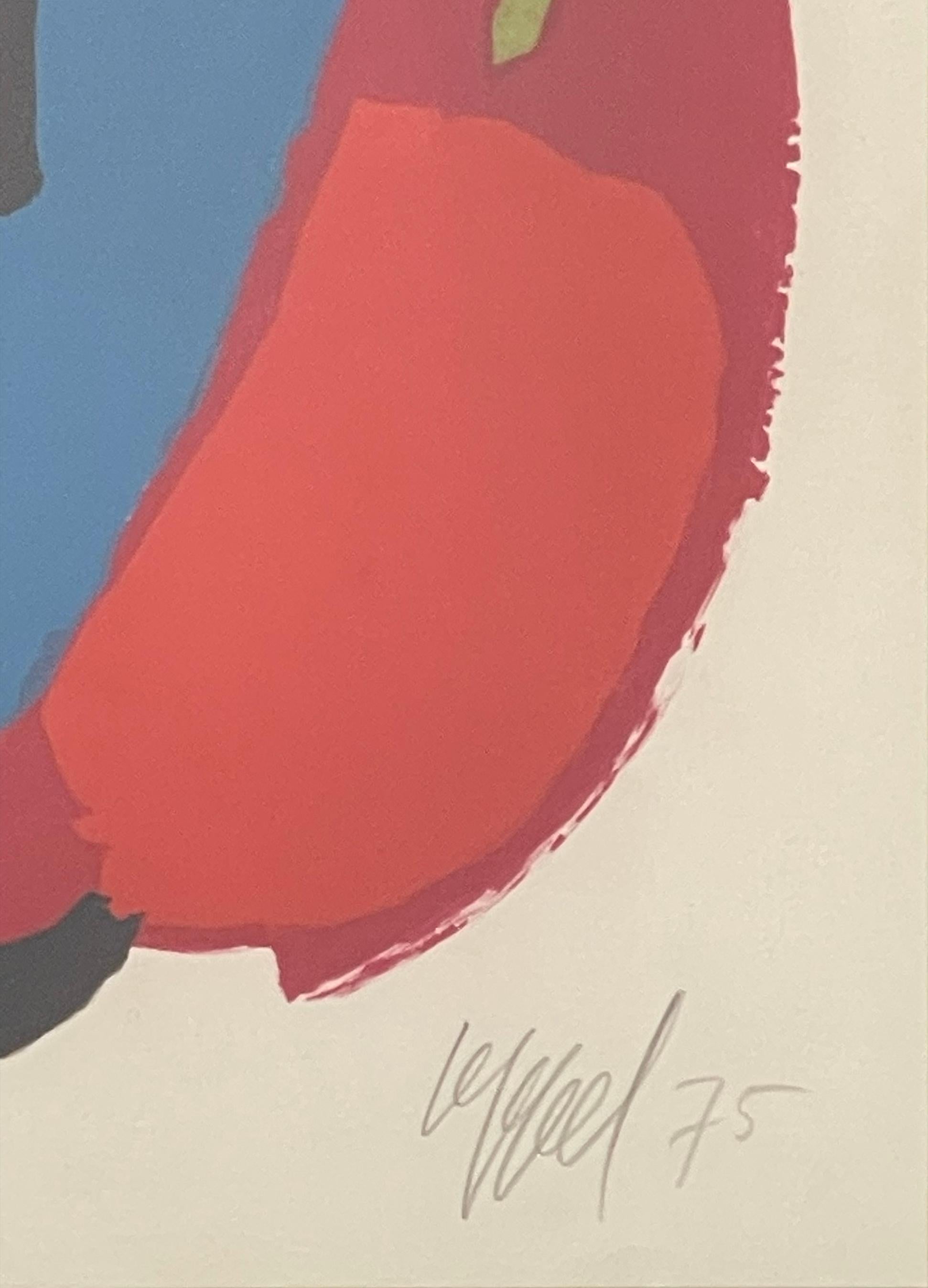 See One - Print Astratto di Karel Appel