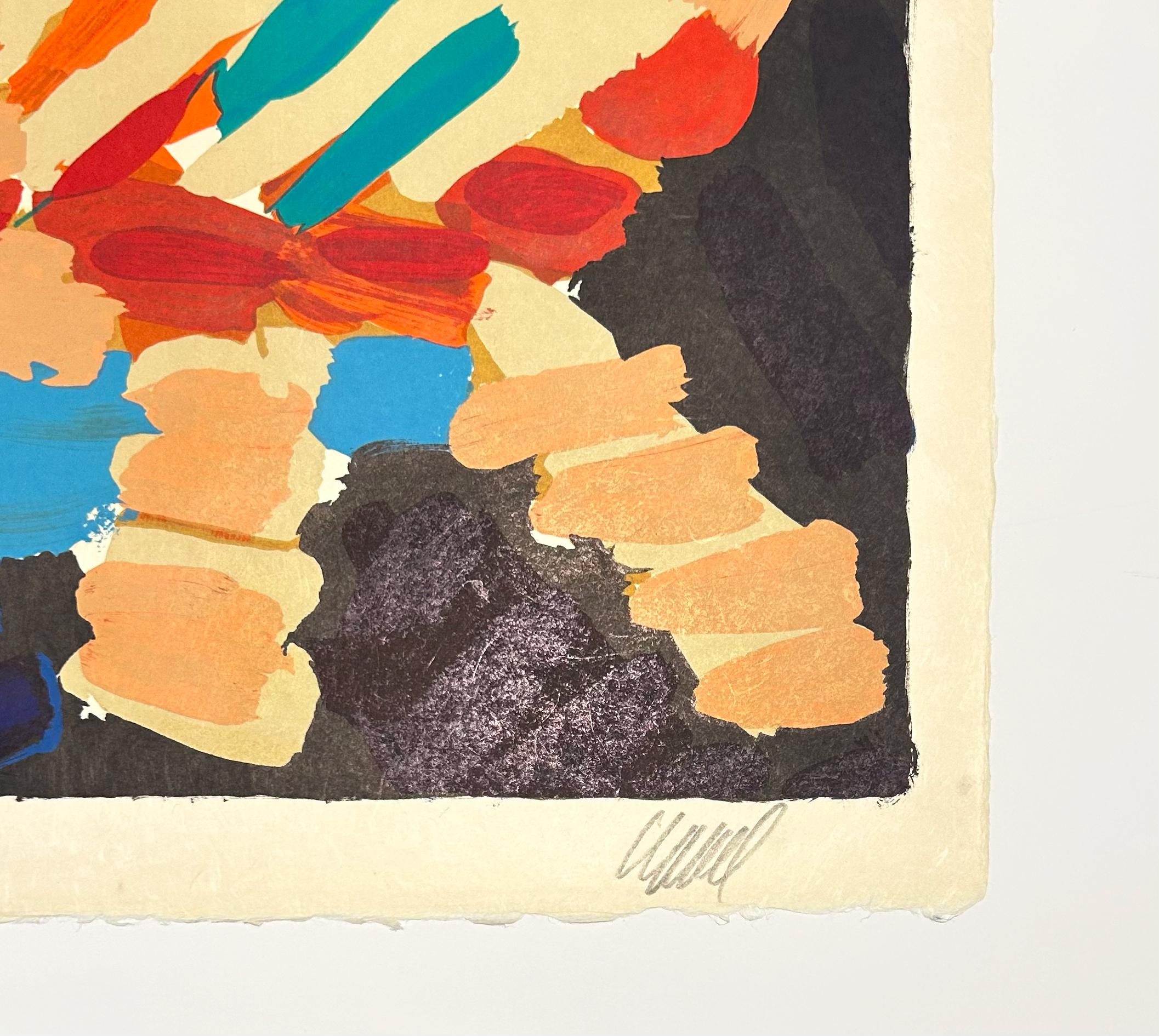 Gato sonriente - Print Abstracto de Karel Appel