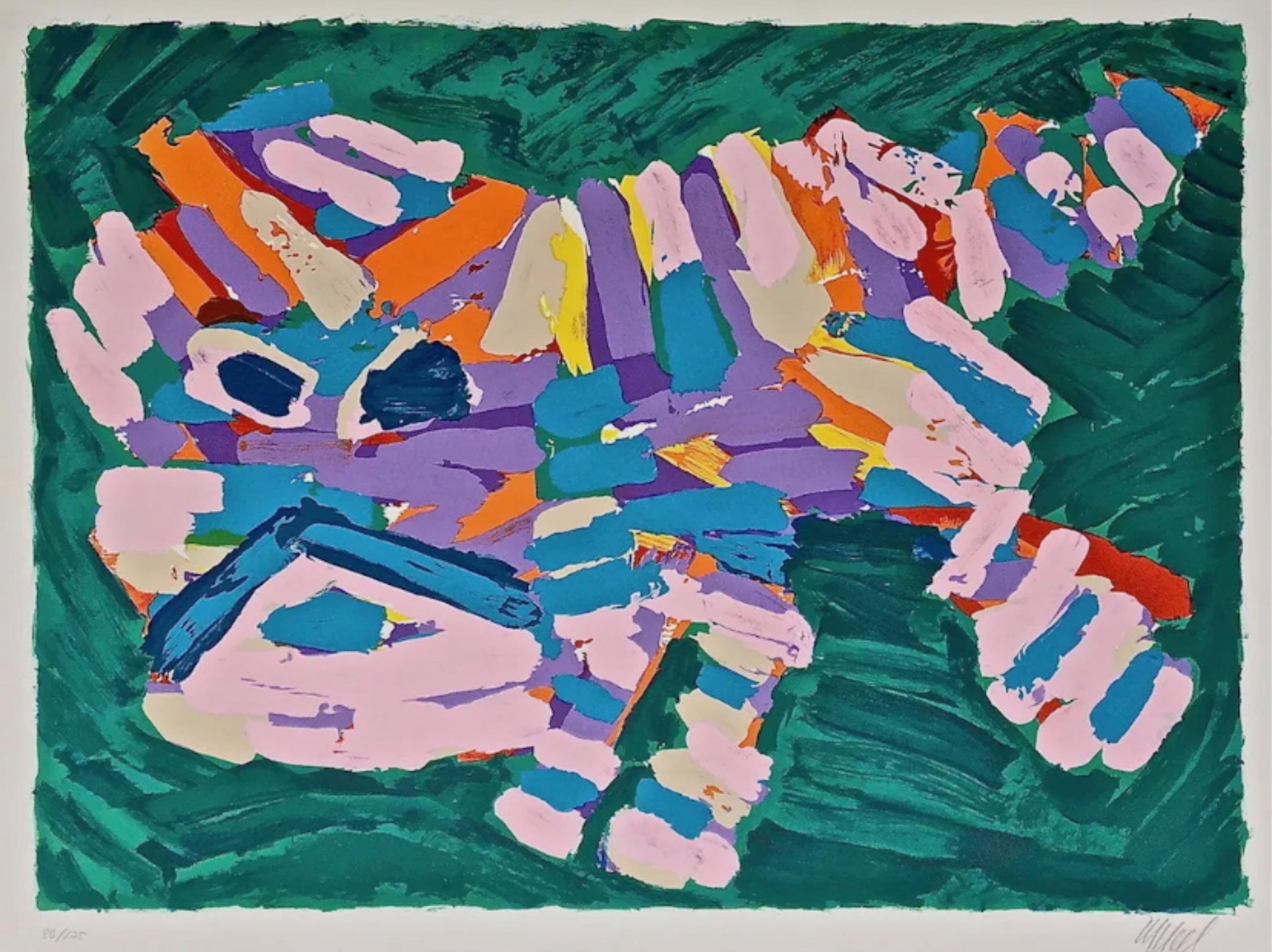 Gato al acecho, Karel Appel